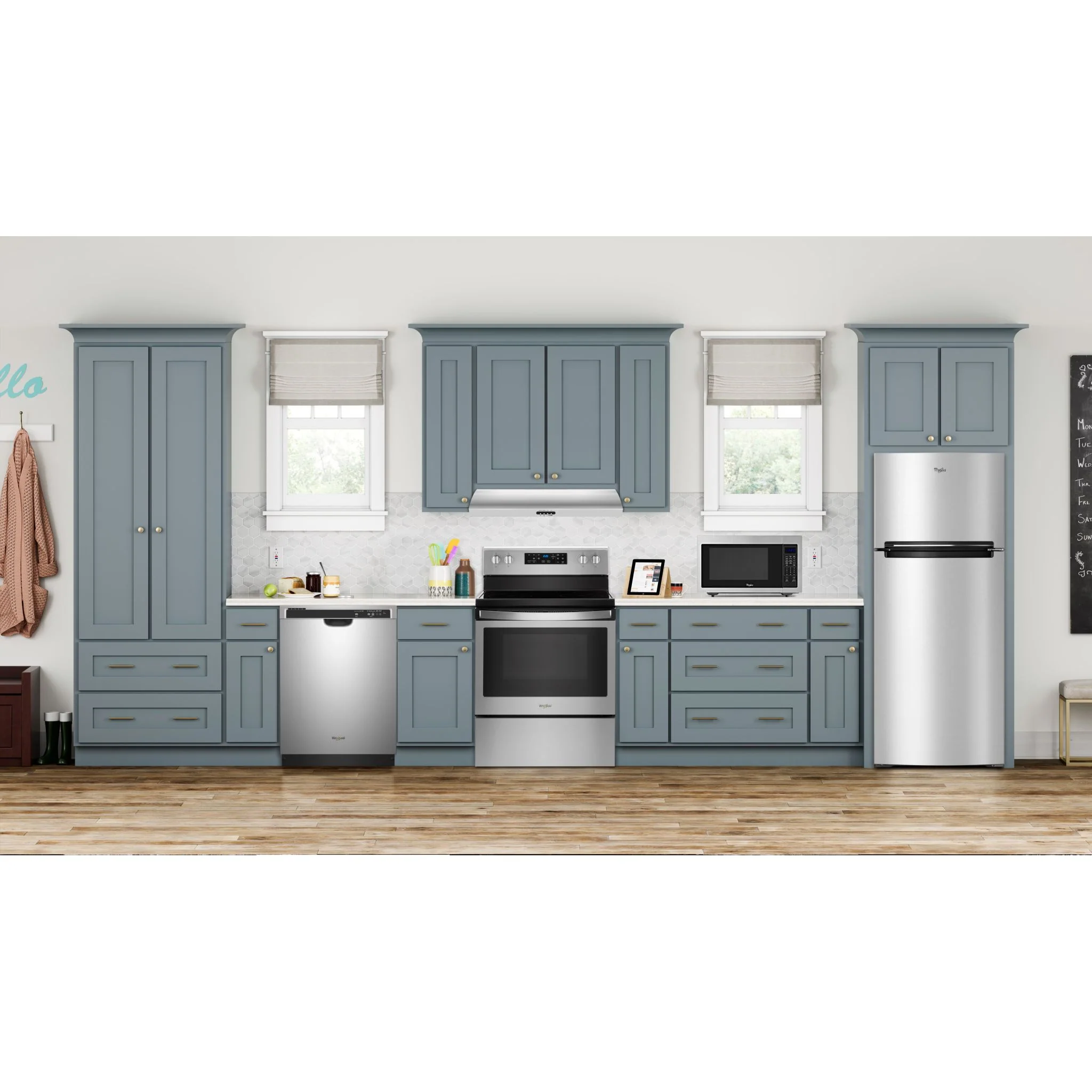 Whirlpool 28-inch Wide Refrigerator Compatible With The EZ Connect Icemaker Kit 18 Cu. Ft. -Print Resist Metallic Steel (WRT518SZFG) - Image 6