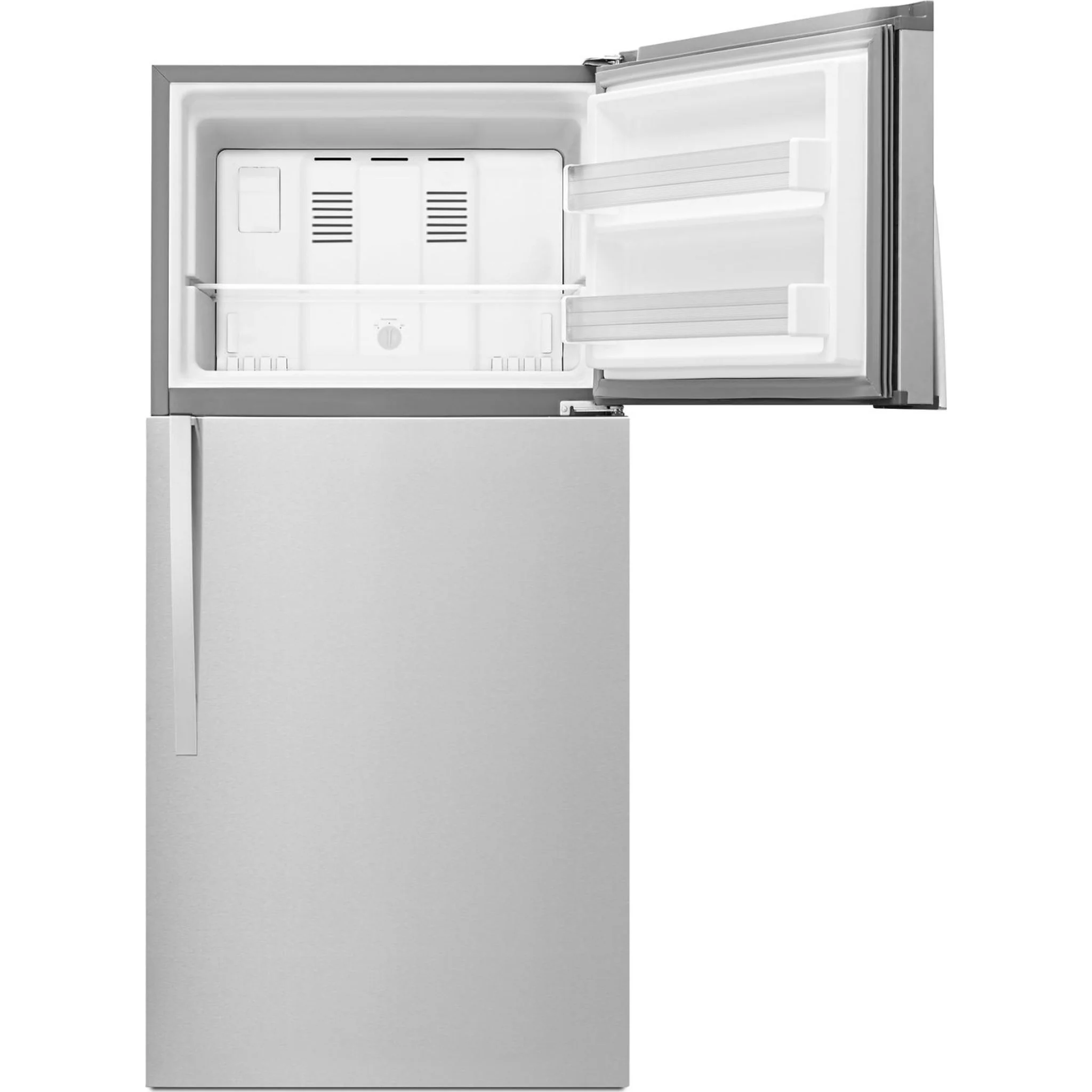 Whirlpool 30-inch Wide Top-Freezer Refrigerator - EZ Connect Icemaker Kit Compatible  - 19.2 cu. ft. -Monochromatic Stainless Steel (WRT549SZDM) - Image 22