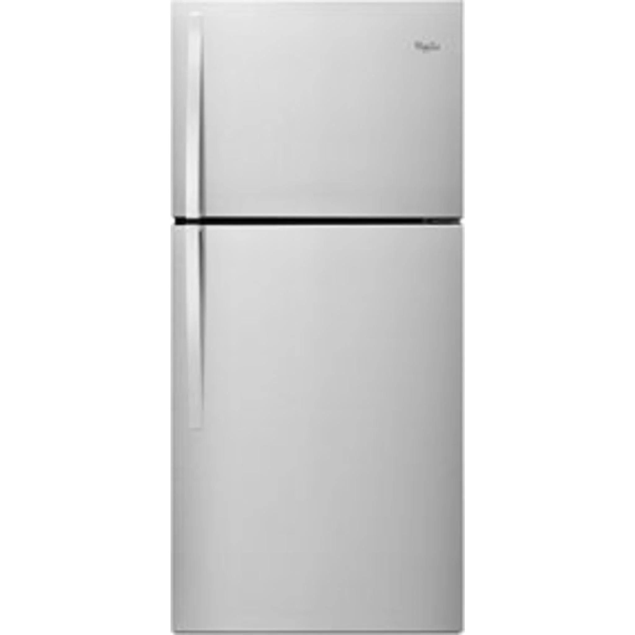 Whirlpool 30-inch Wide Top-Freezer Refrigerator - EZ Connect Icemaker Kit Compatible  - 19.2 cu. ft. -Monochromatic Stainless Steel (WRT549SZDM) - Image 23