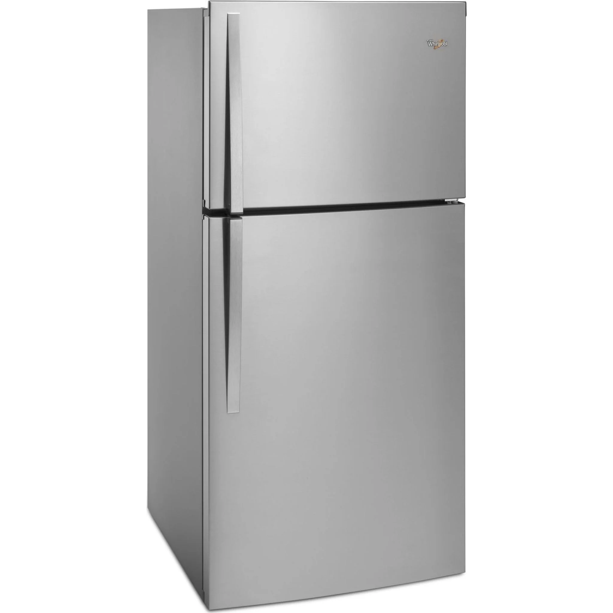 Whirlpool 30-inch Wide Top-Freezer Refrigerator - EZ Connect Icemaker Kit Compatible  - 19.2 cu. ft. -Monochromatic Stainless Steel (WRT549SZDM) - Image 7