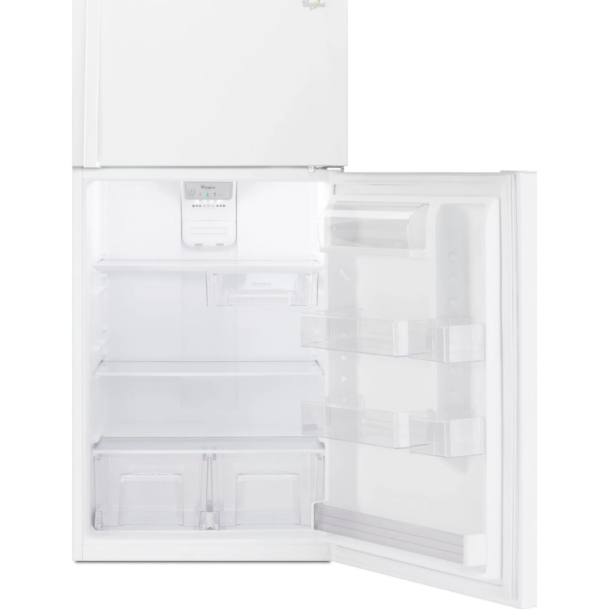 Whirlpool 30" Wide Top-Freezer Refrigerator with LED Interior Lighting -White (WRT549SZDW) - Image 13