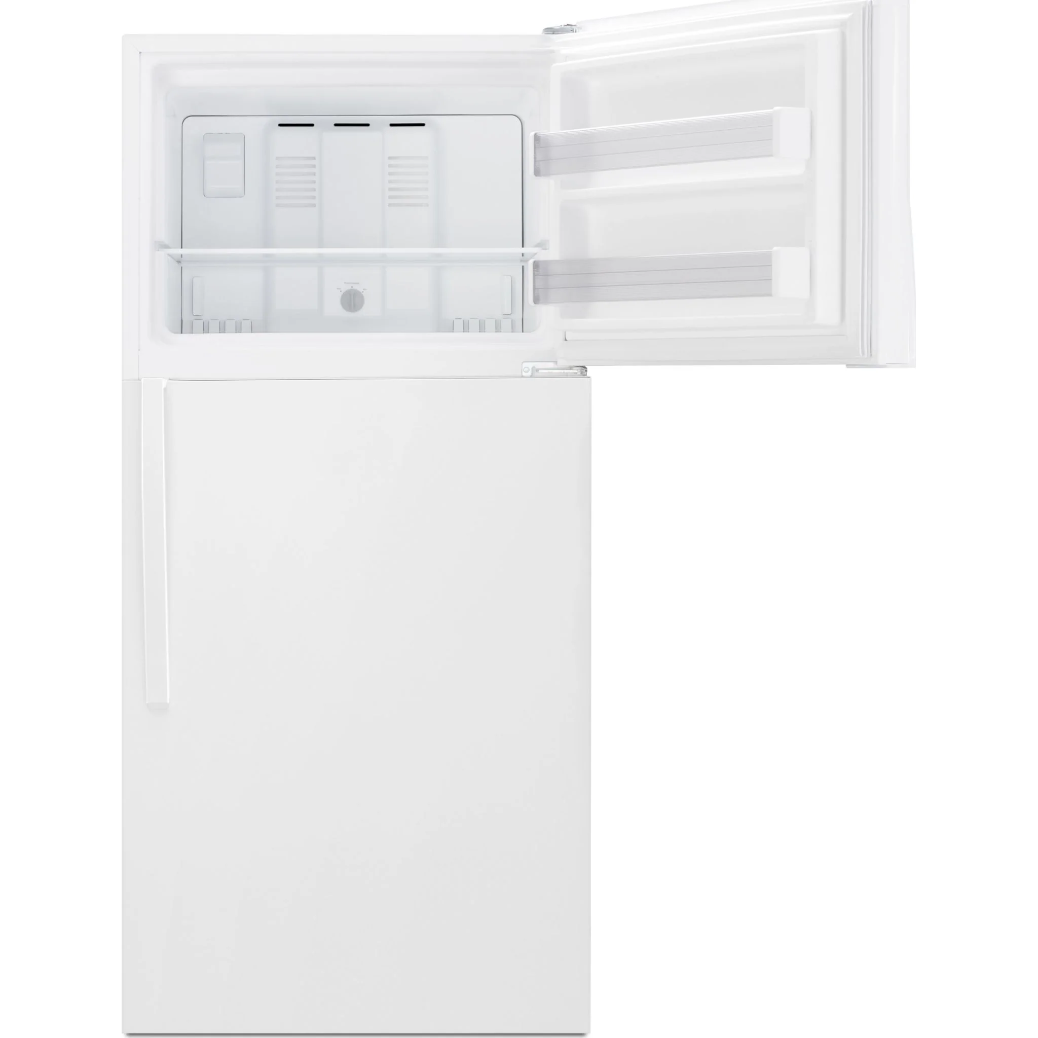 Whirlpool 30" Wide Top-Freezer Refrigerator with LED Interior Lighting -White (WRT549SZDW) - Image 4