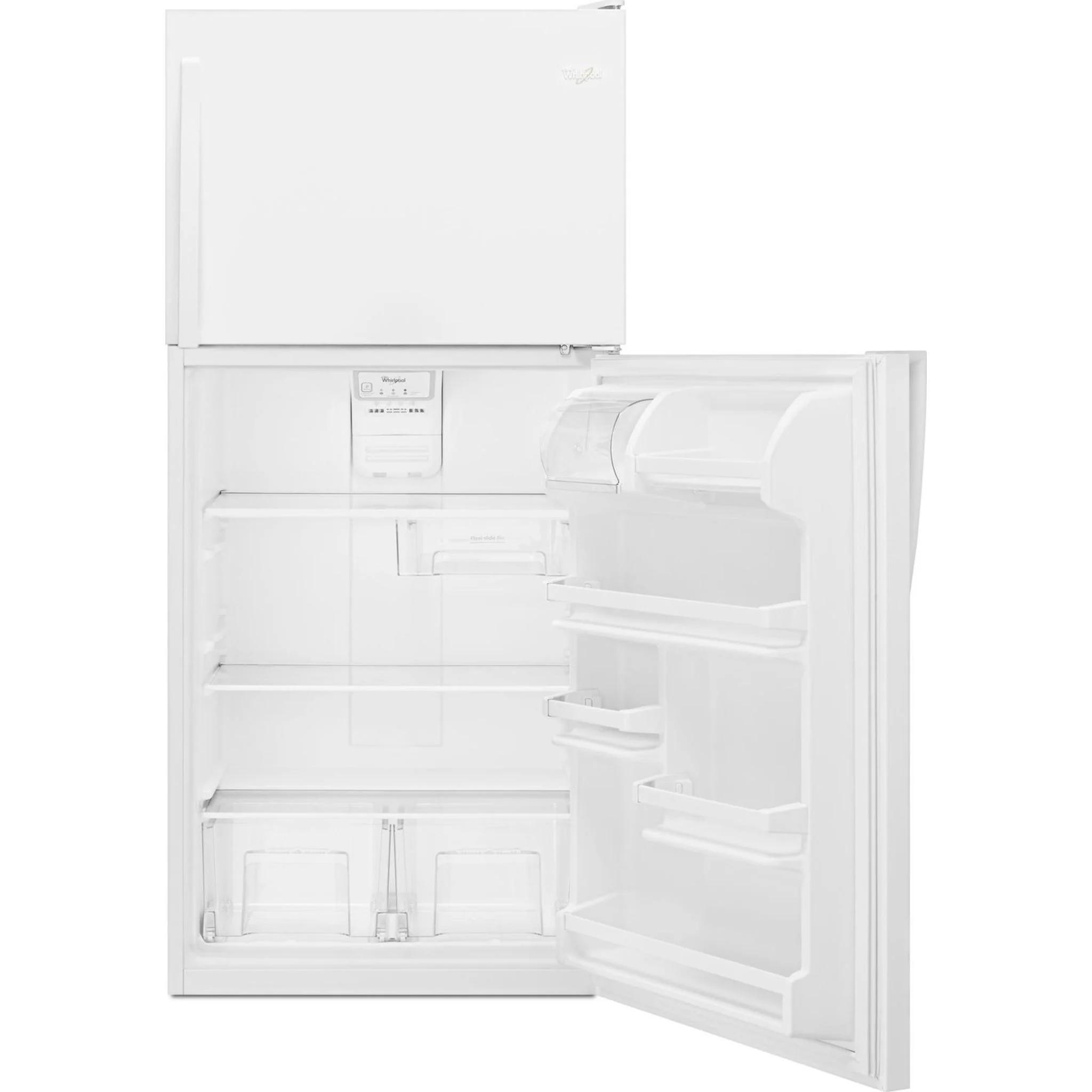 Whirlpool 30" Wide Top-Freezer Refrigerator with Flexi-SlideBin -White (WRT318FZDW) - Image 10