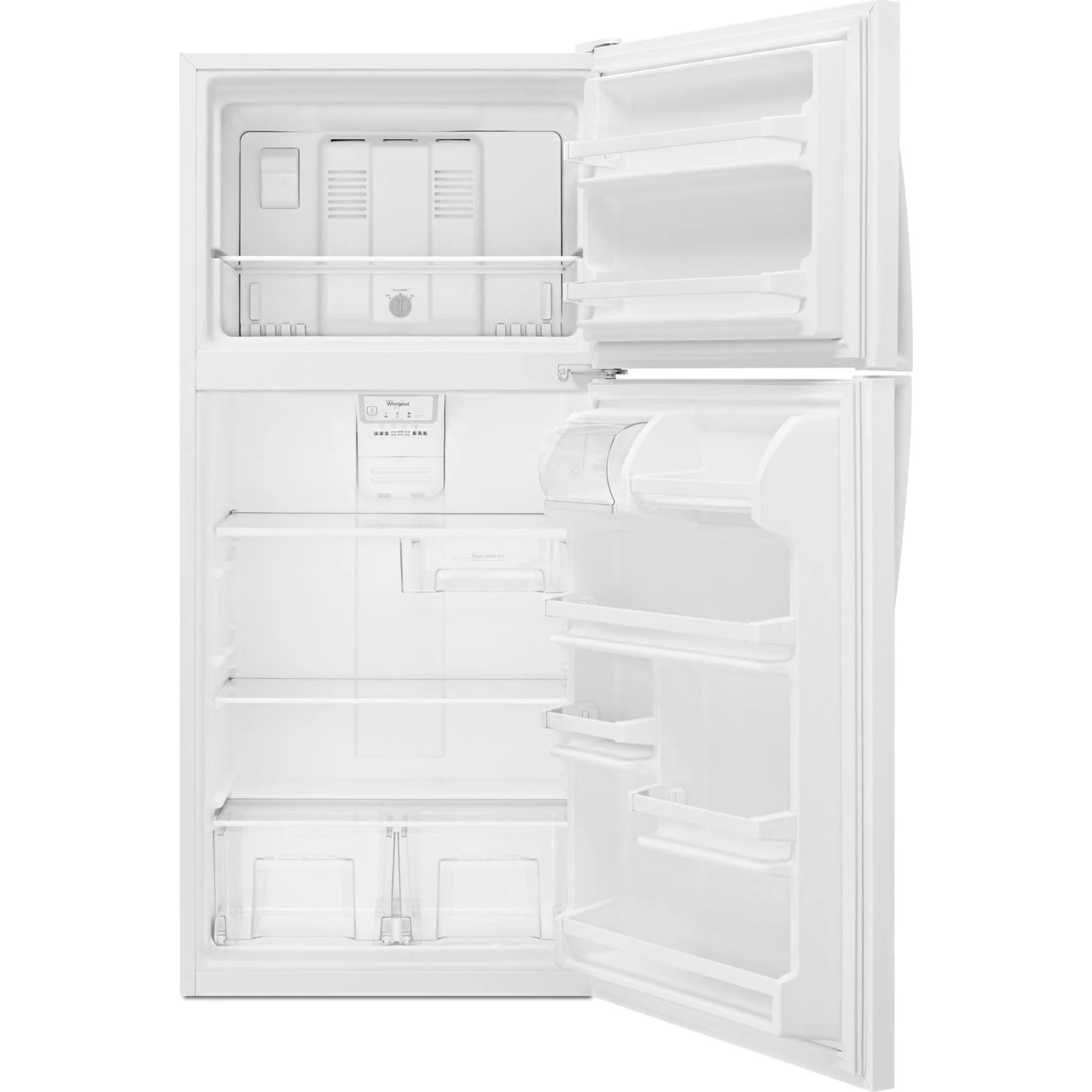Whirlpool 30" Wide Top-Freezer Refrigerator with Flexi-SlideBin -White (WRT318FZDW) - Image 11