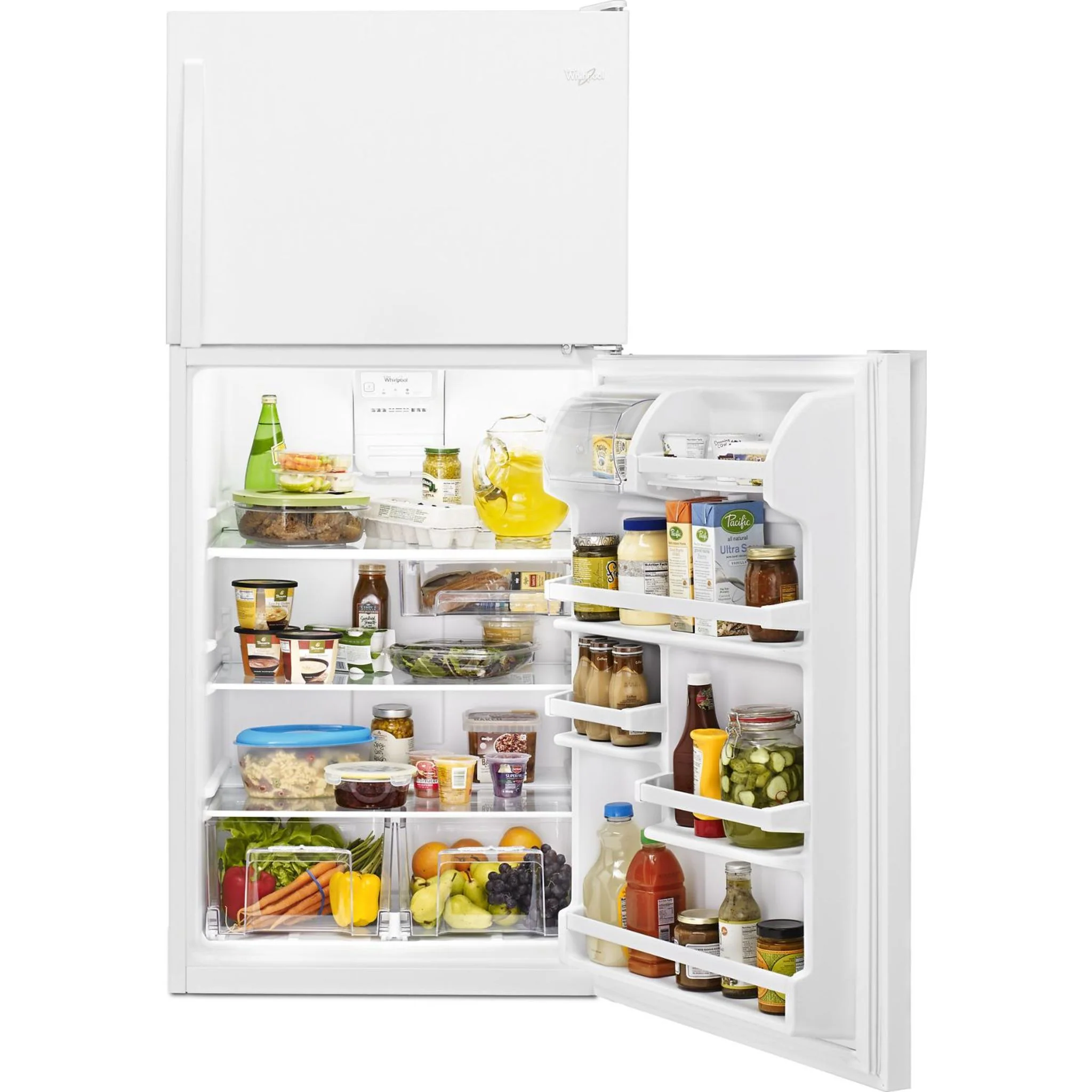 Whirlpool 30" Wide Top-Freezer Refrigerator with Flexi-SlideBin -White (WRT318FZDW) - Image 21
