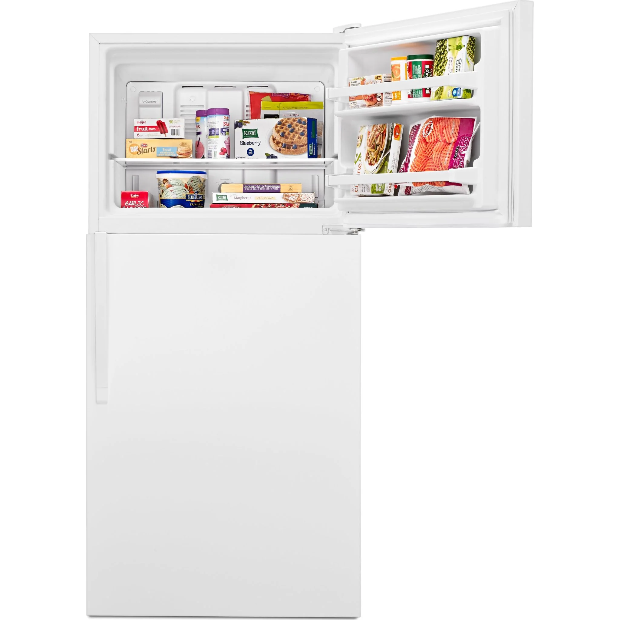 Whirlpool 30" Wide Top-Freezer Refrigerator with Flexi-SlideBin -White (WRT318FZDW) - Image 7