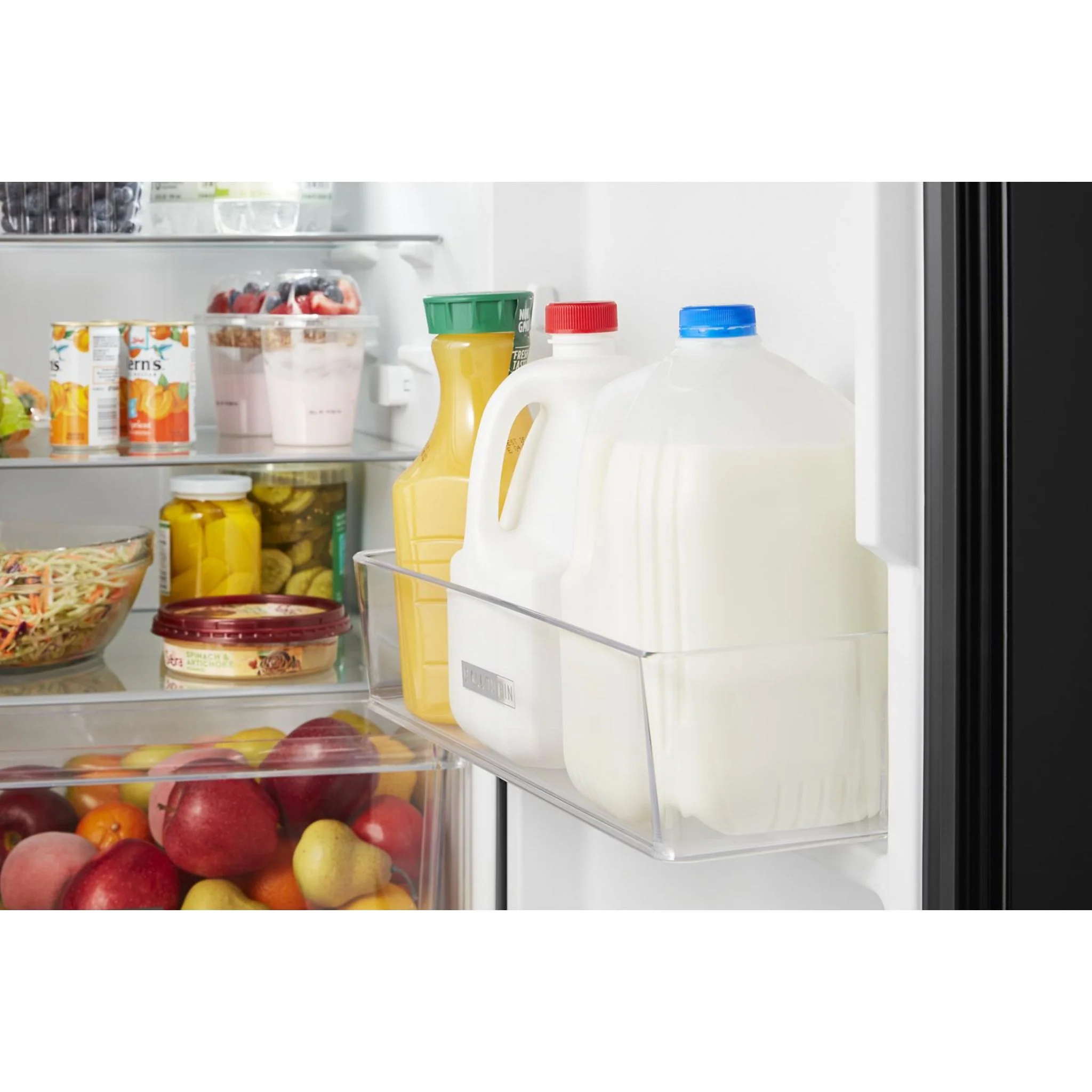 Whirlpool 24-inch Wide Small Space Top-Freezer Refrigerator - 11.6 cu. ft. -Black (WRT112CZJB) - Image 13