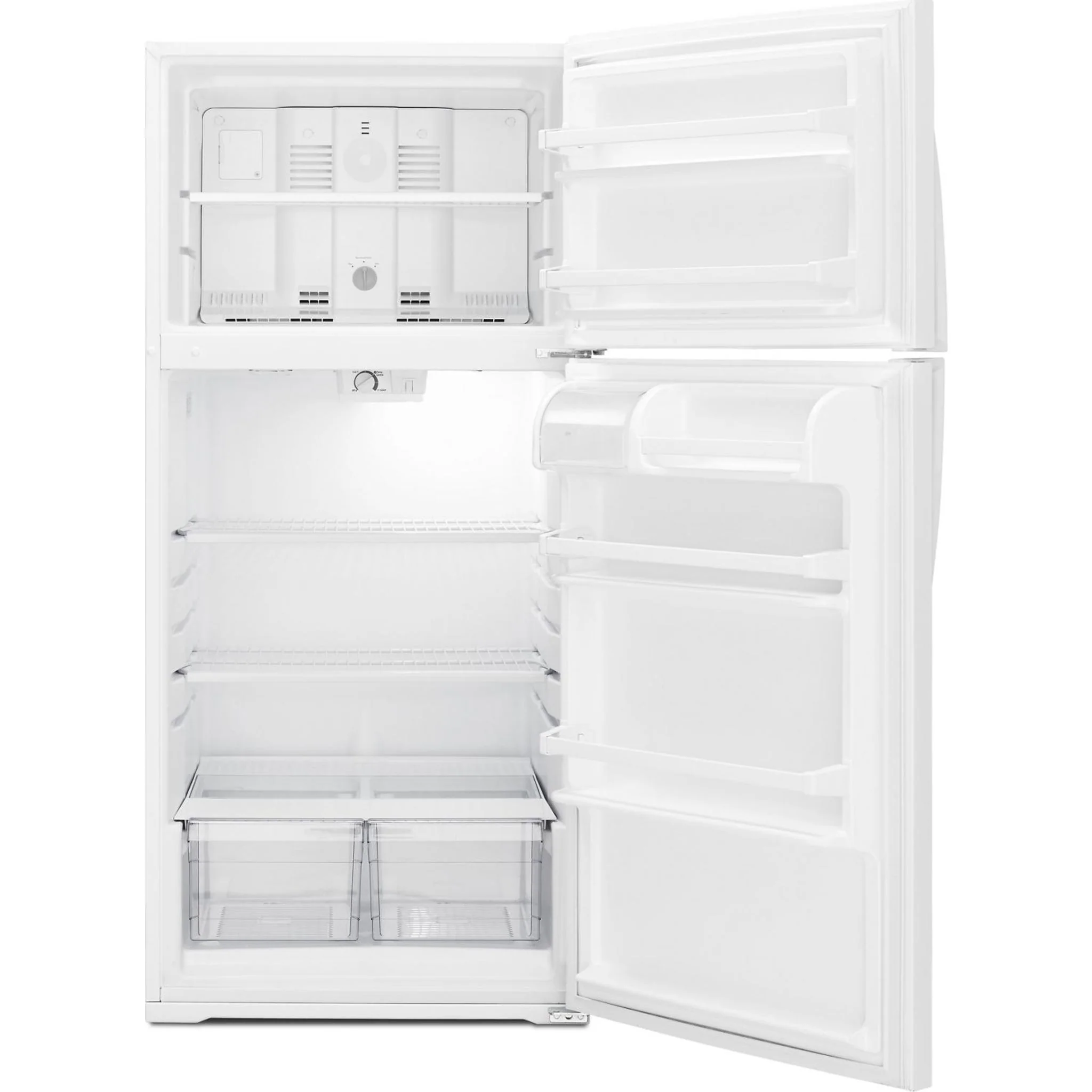 Whirlpool  28" Wide Top-Freezer Refrigerator with Freezer Temperature Control -White (WRT134TFDW) - Image 20