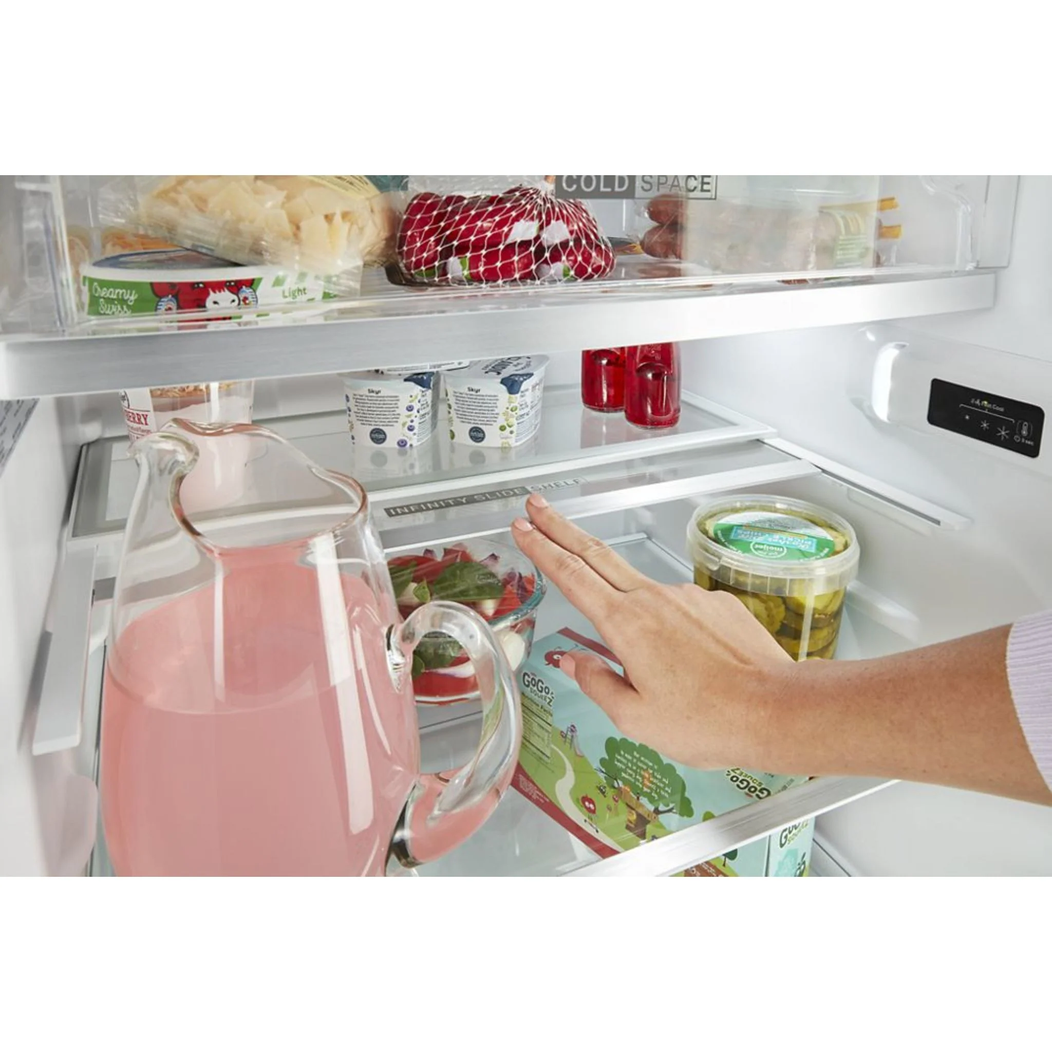 Whirlpool 24-inch Wide Small Space Top-Freezer Refrigerator - 11.6 cu. ft. -Black (WRT312CZJB) - Image 16