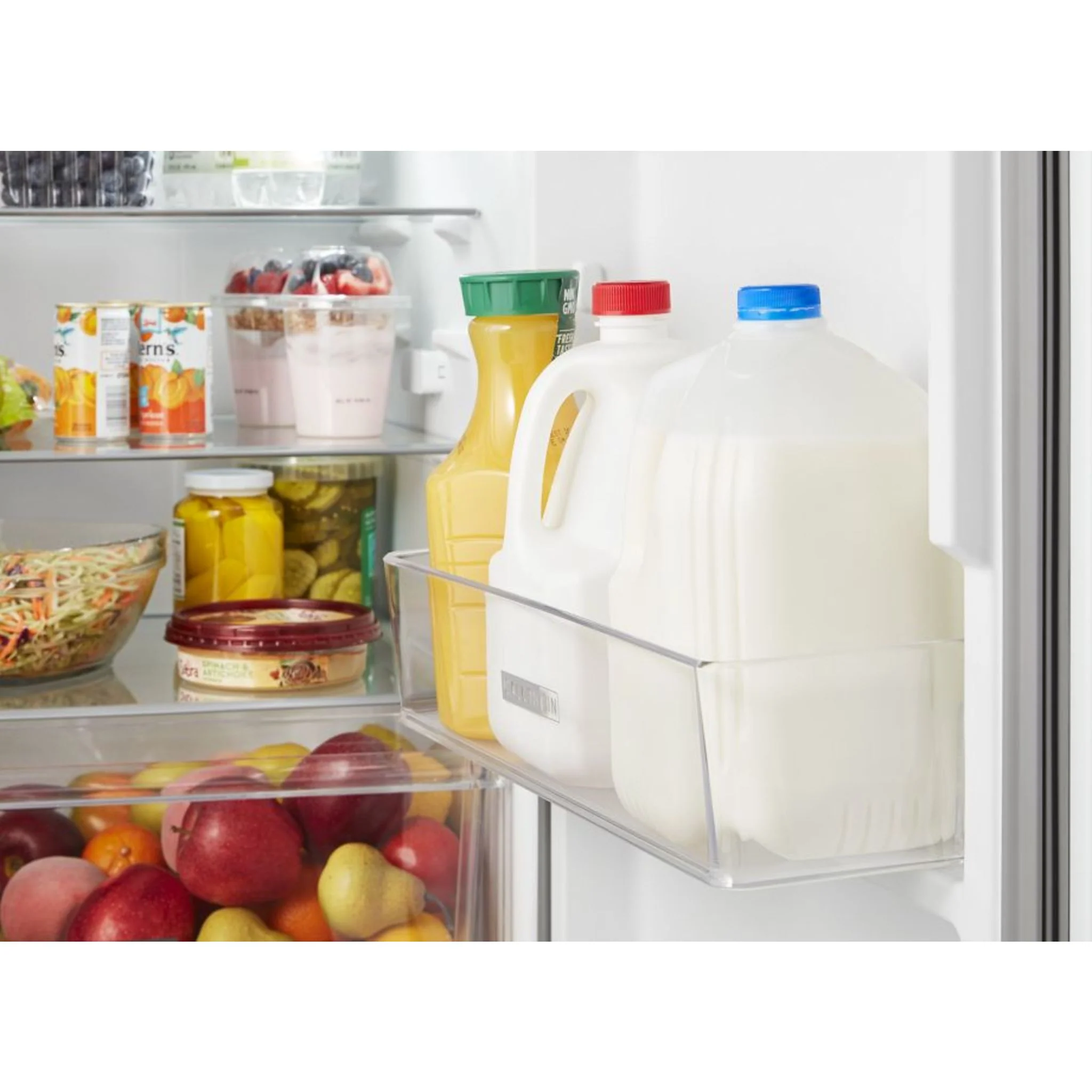 Whirlpool 24-inch Wide Small Space Top-Freezer Refrigerator - 11.6 cu. ft. -Black (WRT312CZJB) - Image 3