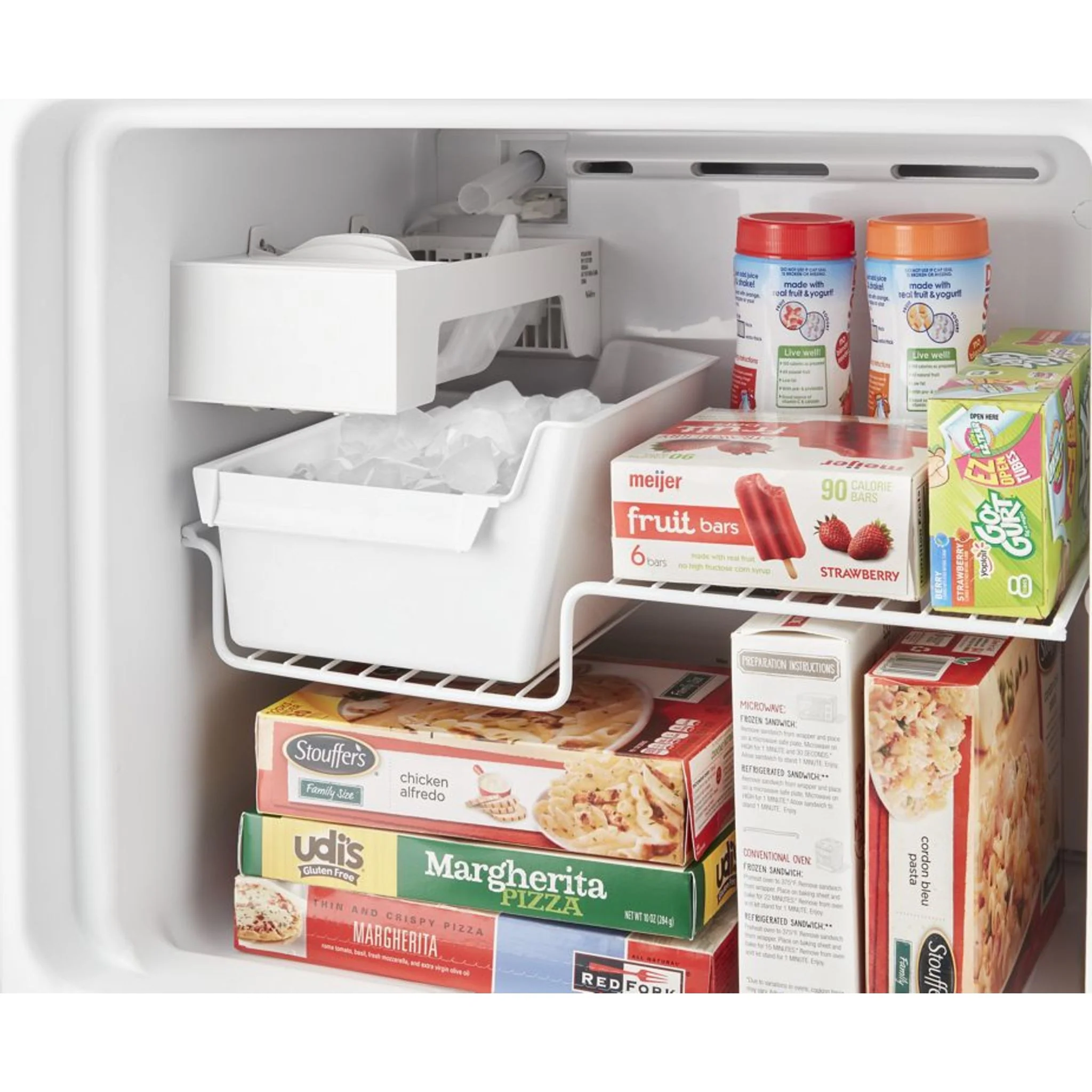 Whirlpool 24-inch Wide Small Space Top-Freezer Refrigerator - 11.6 cu. ft. -Black (WRT312CZJB) - Image 5