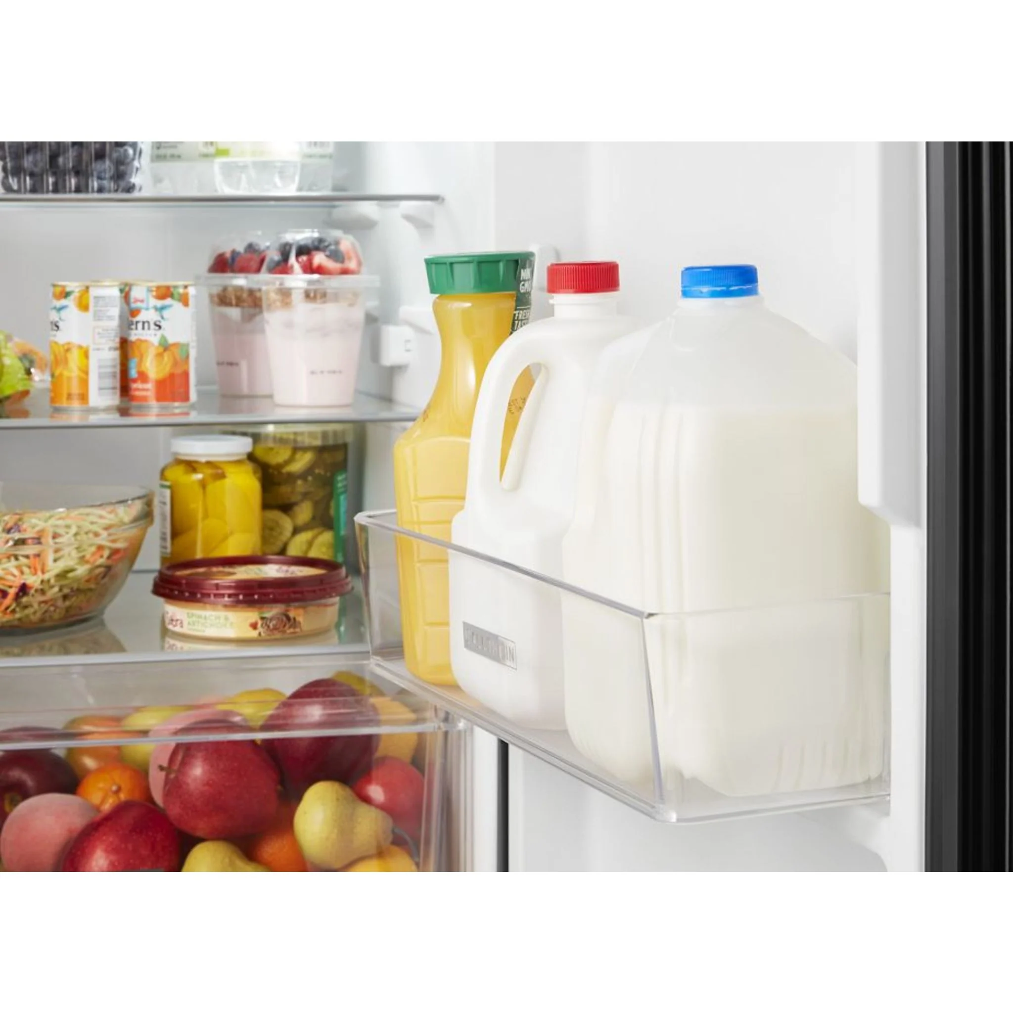 Whirlpool 24-inch Wide Small Space Top-Freezer Refrigerator - 11.6 cu. ft. -Black Stainless Finish (WRT312CZJV) - Image 20