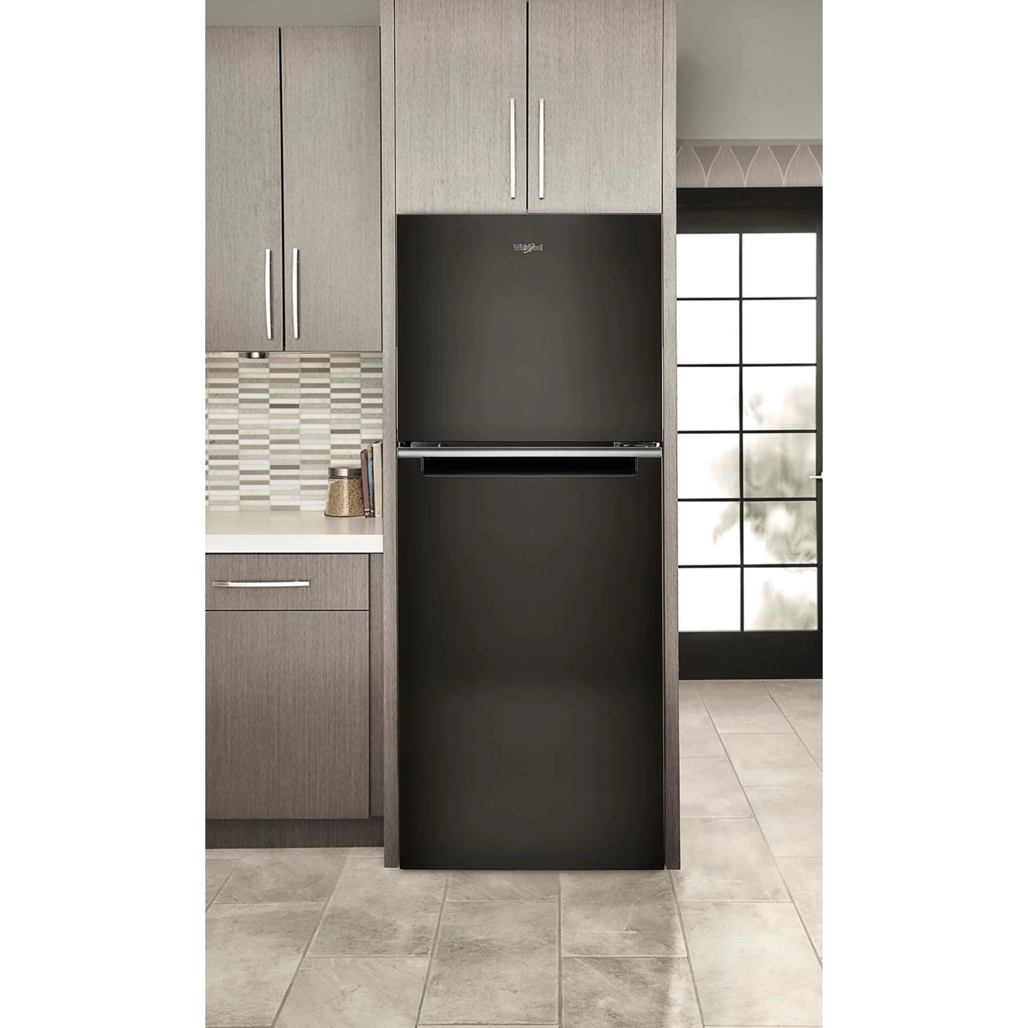 Whirlpool 24-inch Wide Small Space Top-Freezer Refrigerator - 11.6 cu. ft. -Black Stainless Finish (WRT312CZJV) - Image 21