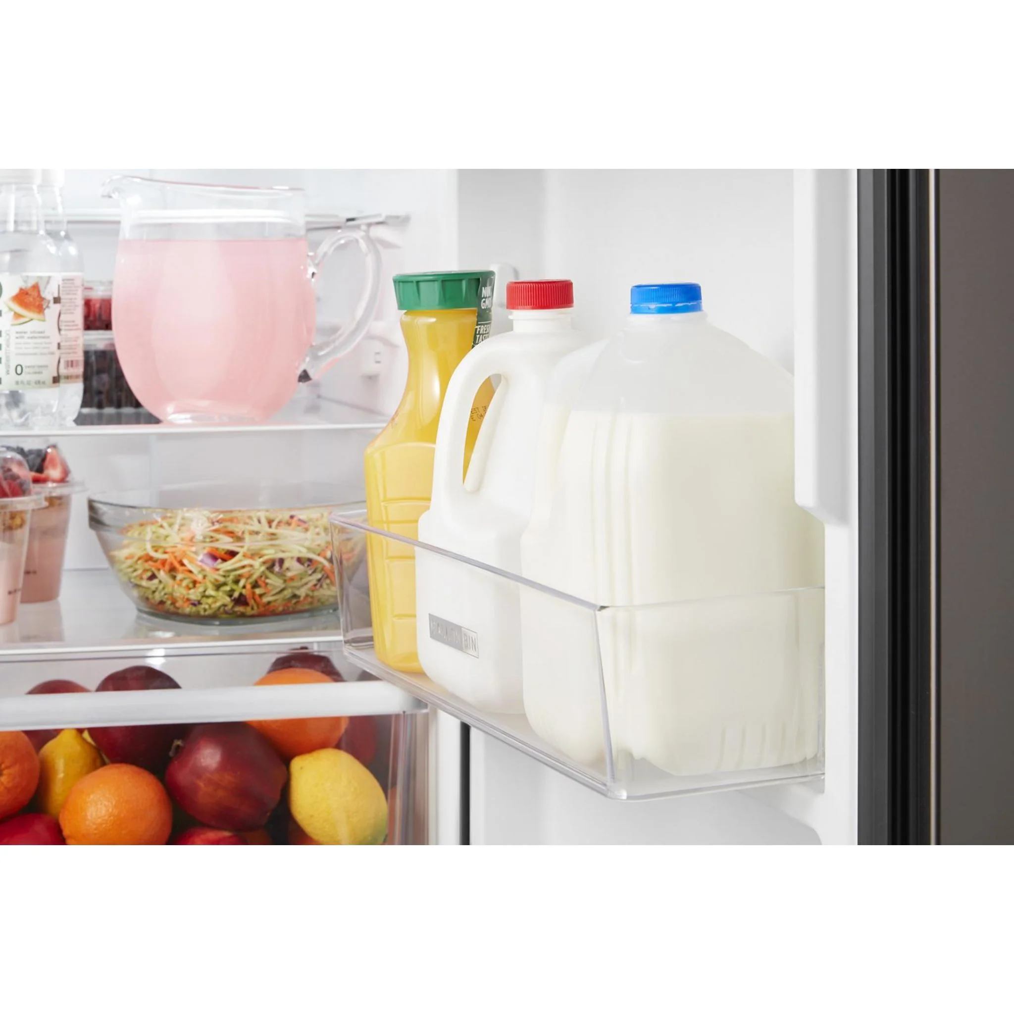 Whirlpool 24-inch Wide Small Space Top-Freezer Refrigerator - 11.6 cu. ft. -Black Stainless Finish (WRT312CZJV) - Image 8