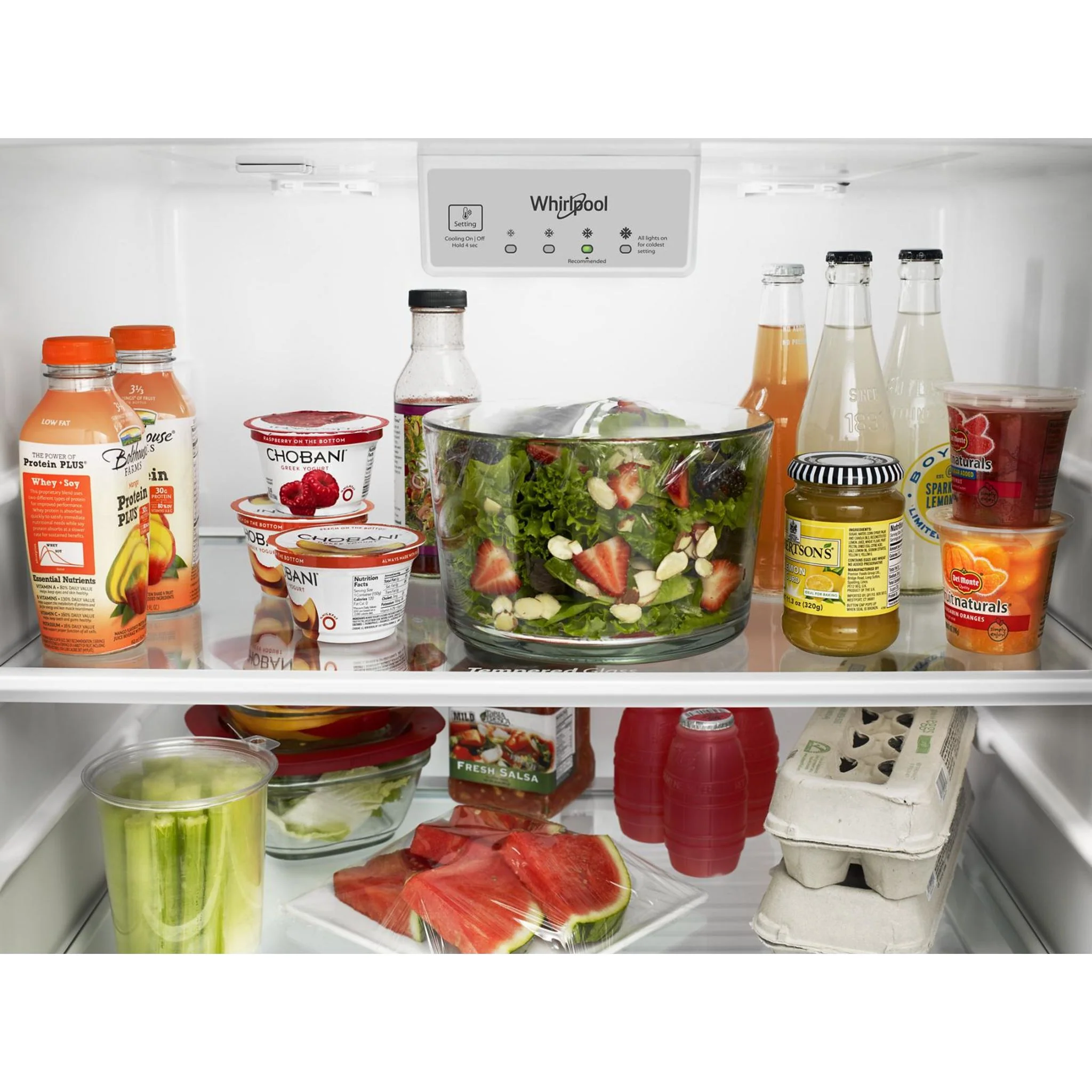 Whirlpool 28-inch Wide Refrigerator Compatible With The EZ Connect Icemaker Kit - 18 Cu. Ft. -Black Stainless (WRT518SZKV) - Image 3