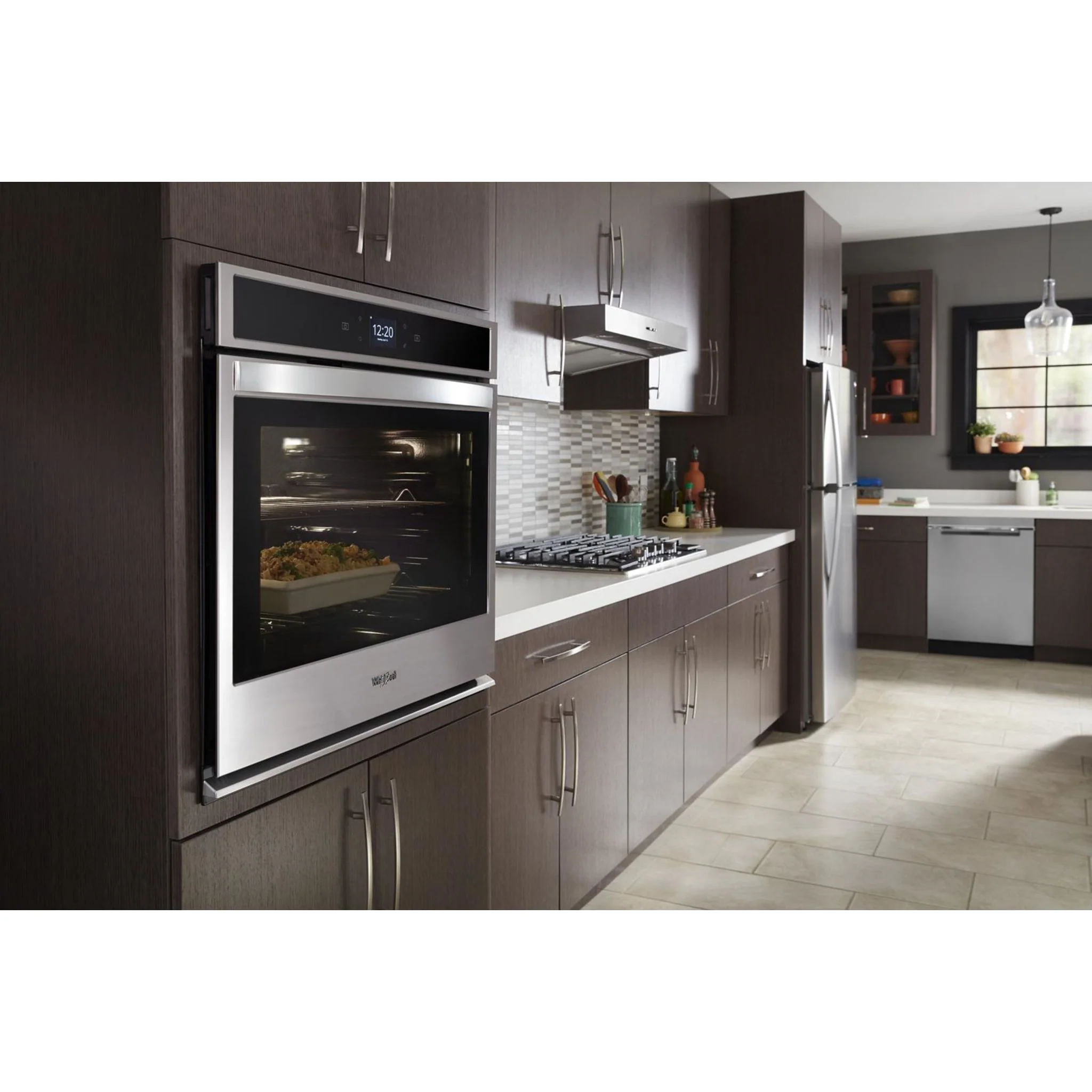Whirlpool  30" Wide Top-Freezer Refrigerator - EZ Connect Icemaker Kit Compatible- 19.2 cu.ft. - Monochromatic Stainless Steel (WRT519SZDM) - Image 13