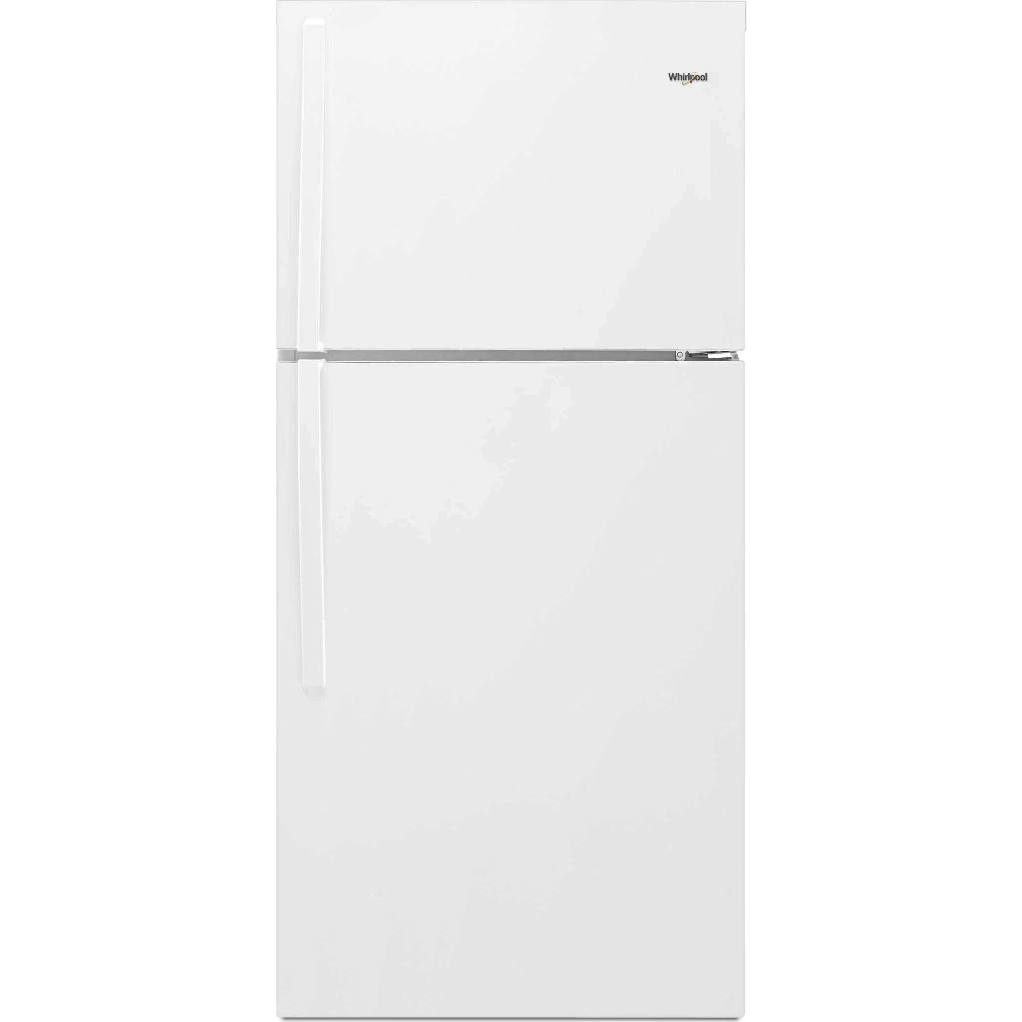 Whirlpool  30" Wide Top-Freezer Refrigerator - EZ Connect Icemaker Kit Compatible- 19.2 cu.ft. - White (WRT519SZDW) - Image 12