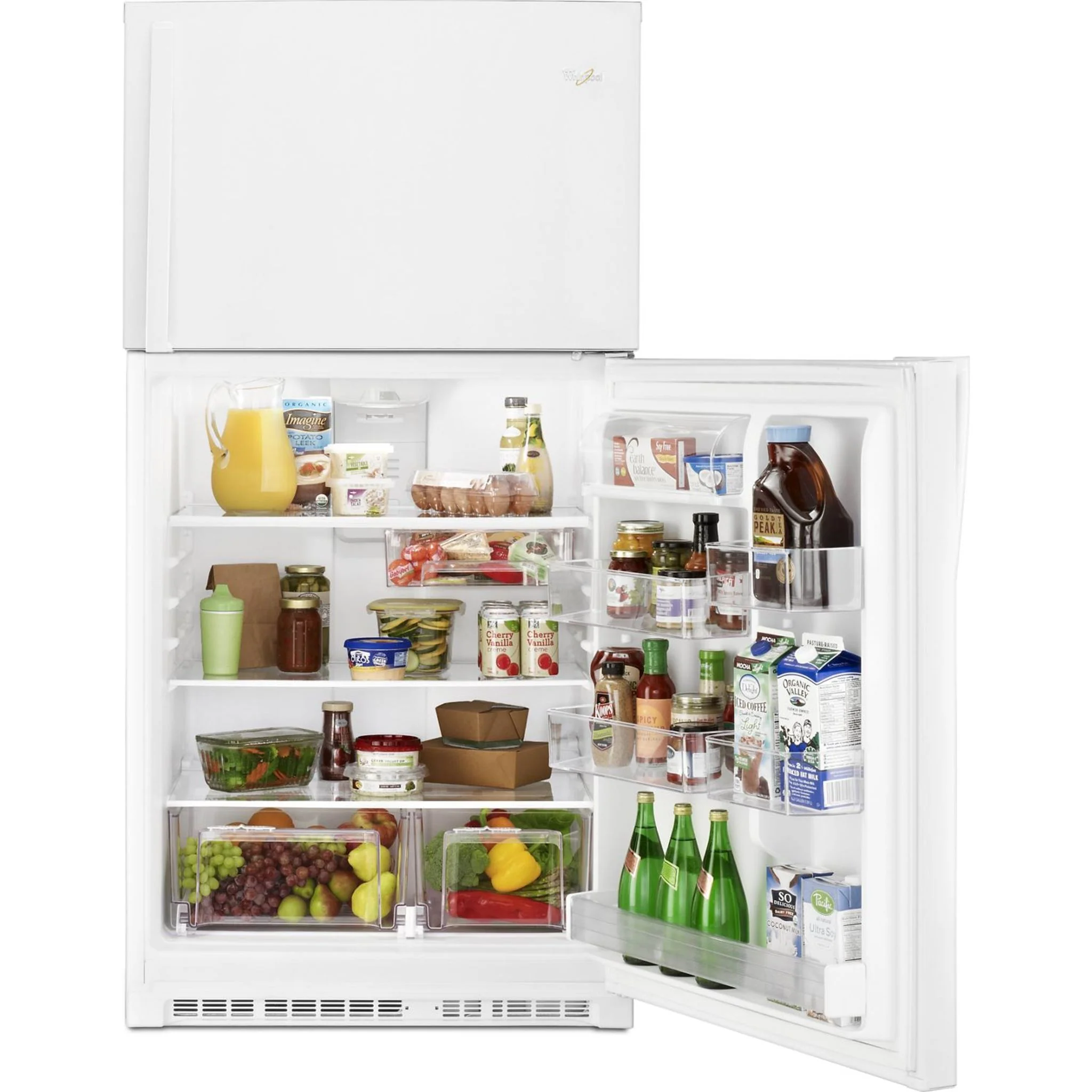 Whirlpool 33" Wide Top-Freezer Refrigerator with Optional EZ Connect Icemaker Kit -White (WRT541SZDW) - Image 28