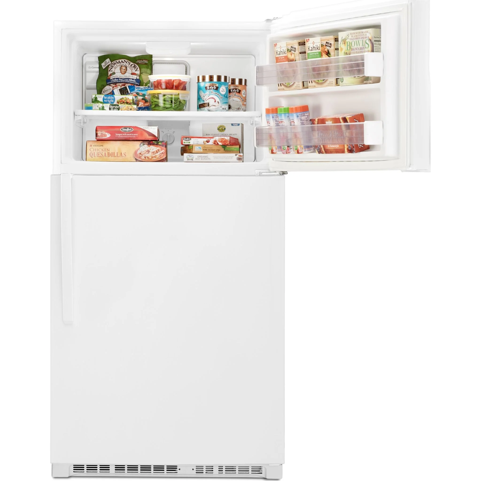 Whirlpool 33" Wide Top-Freezer Refrigerator with Optional EZ Connect Icemaker Kit -White (WRT541SZDW) - Image 7