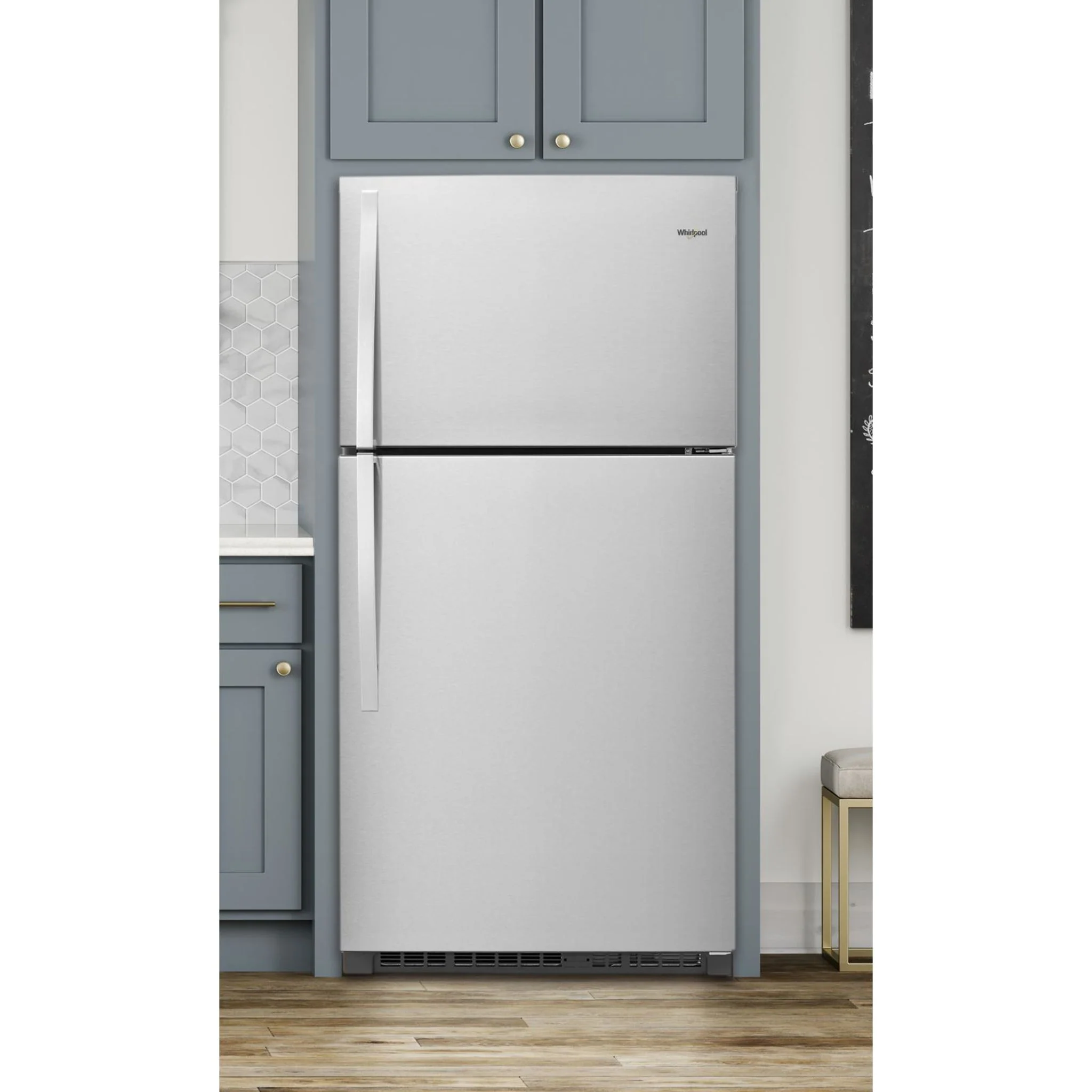 Whirlpool 33-inch Wide Top Freezer Refrigerator - 21 cu. ft. -Fingerprint Resistant Stainless Steel (WRT541SZDZ) - Image 40