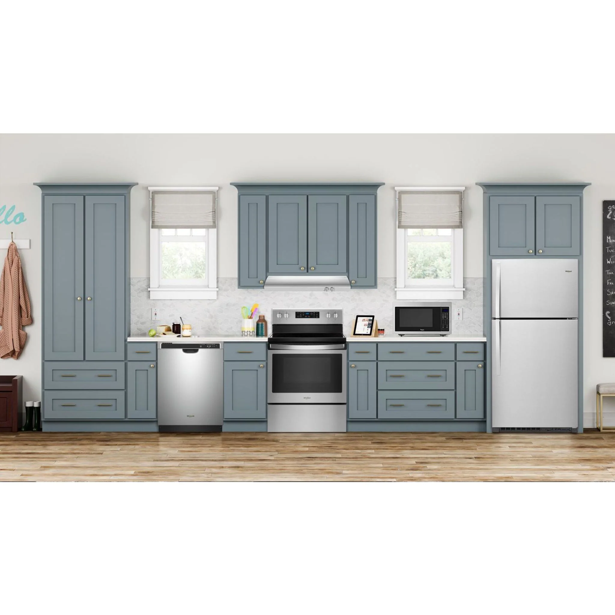 Whirlpool 33-inch Wide Top Freezer Refrigerator - 21 cu. ft. -Fingerprint Resistant Stainless Steel (WRT541SZDZ) - Image 8