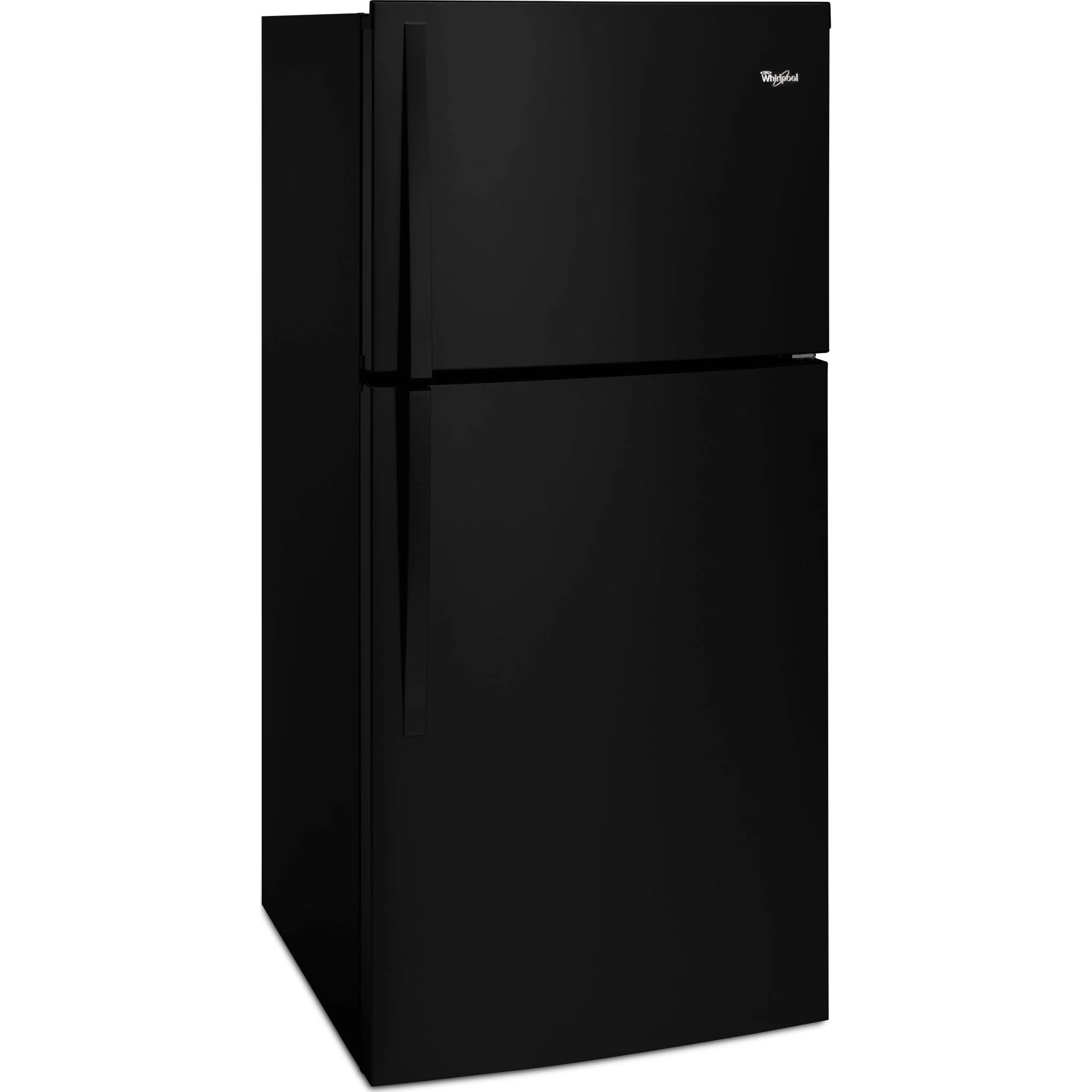 Whirlpool 30" Wide Top-Freezer Refrigerator with LED Interior Lighting -Black (WRT549SZDB) - Image 2