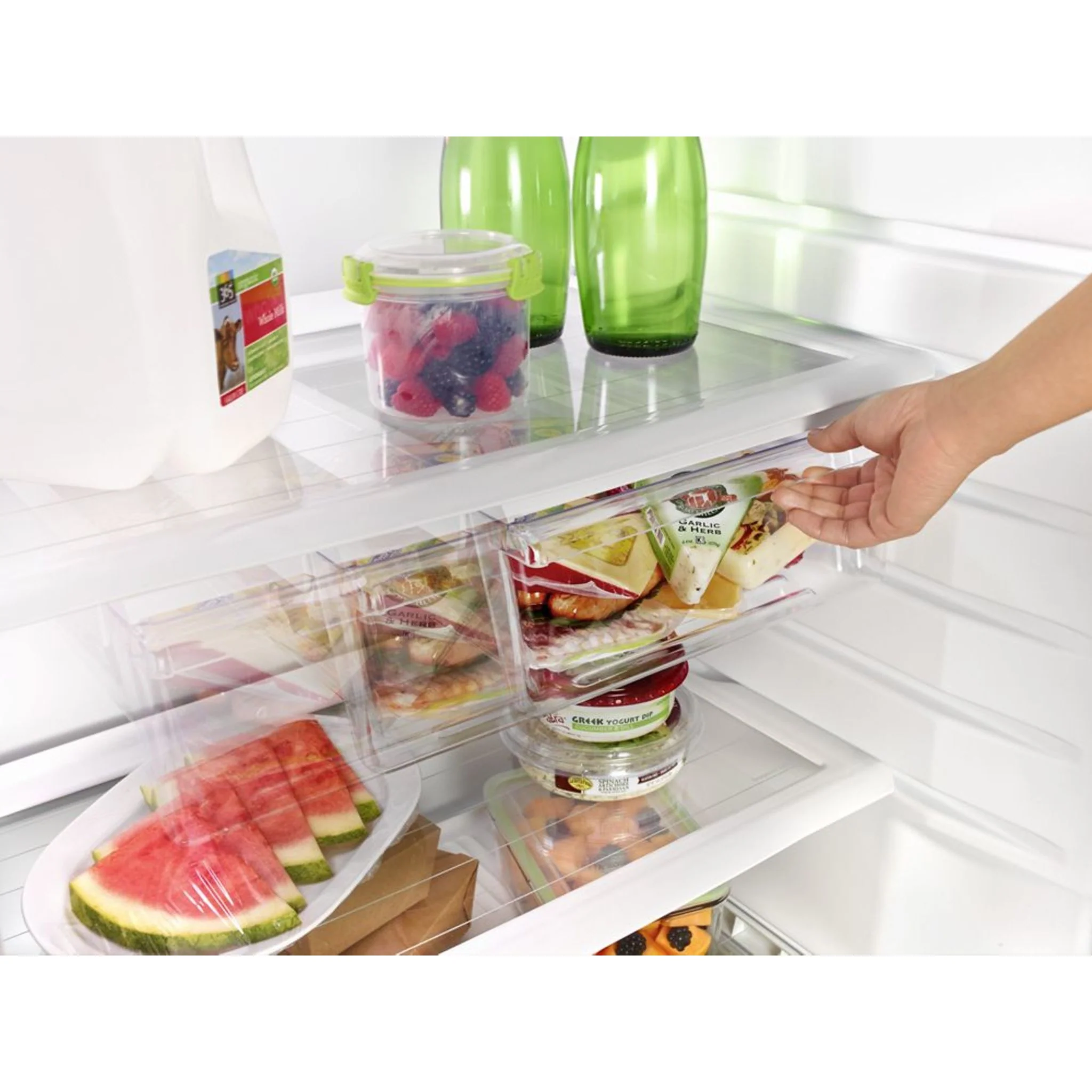 Whirlpool 28-inch Wide Top-Freezer Refrigerator - 16.3 Cu. Ft. -Dolos Steel (WRTX5028PM) - Image 7