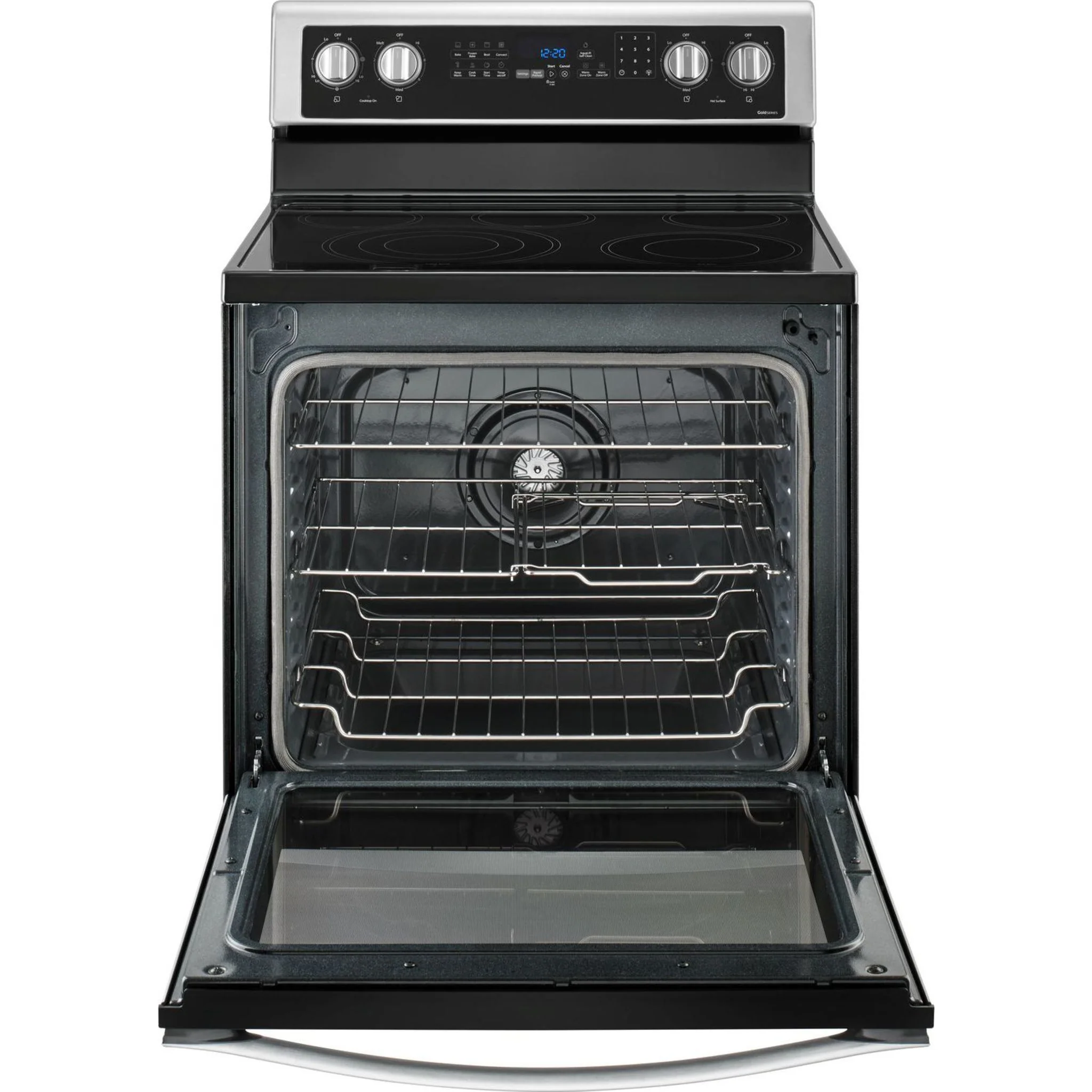 Whirlpool 6.4 cu.ft. Freestanding Electric Range with True Convection - Stainless Steel (YWFE745H0FS) - Image 19