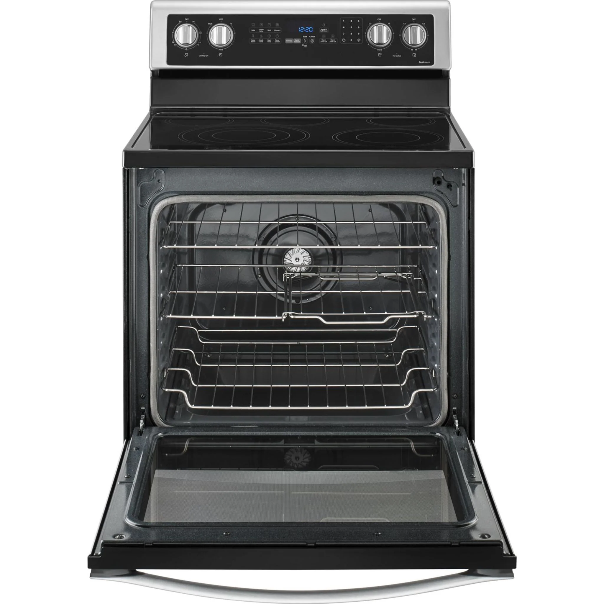 Whirlpool 6.4 cu.ft. Freestanding Electric Range with True Convection - Stainless Steel (YWFE745H0FS) - Image 27