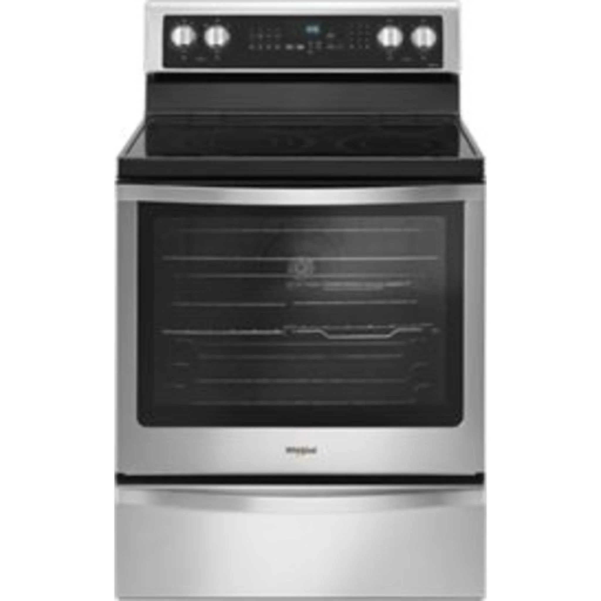 Whirlpool 6.4 cu.ft. Freestanding Electric Range with True Convection - Stainless Steel (YWFE745H0FS) - Image 32
