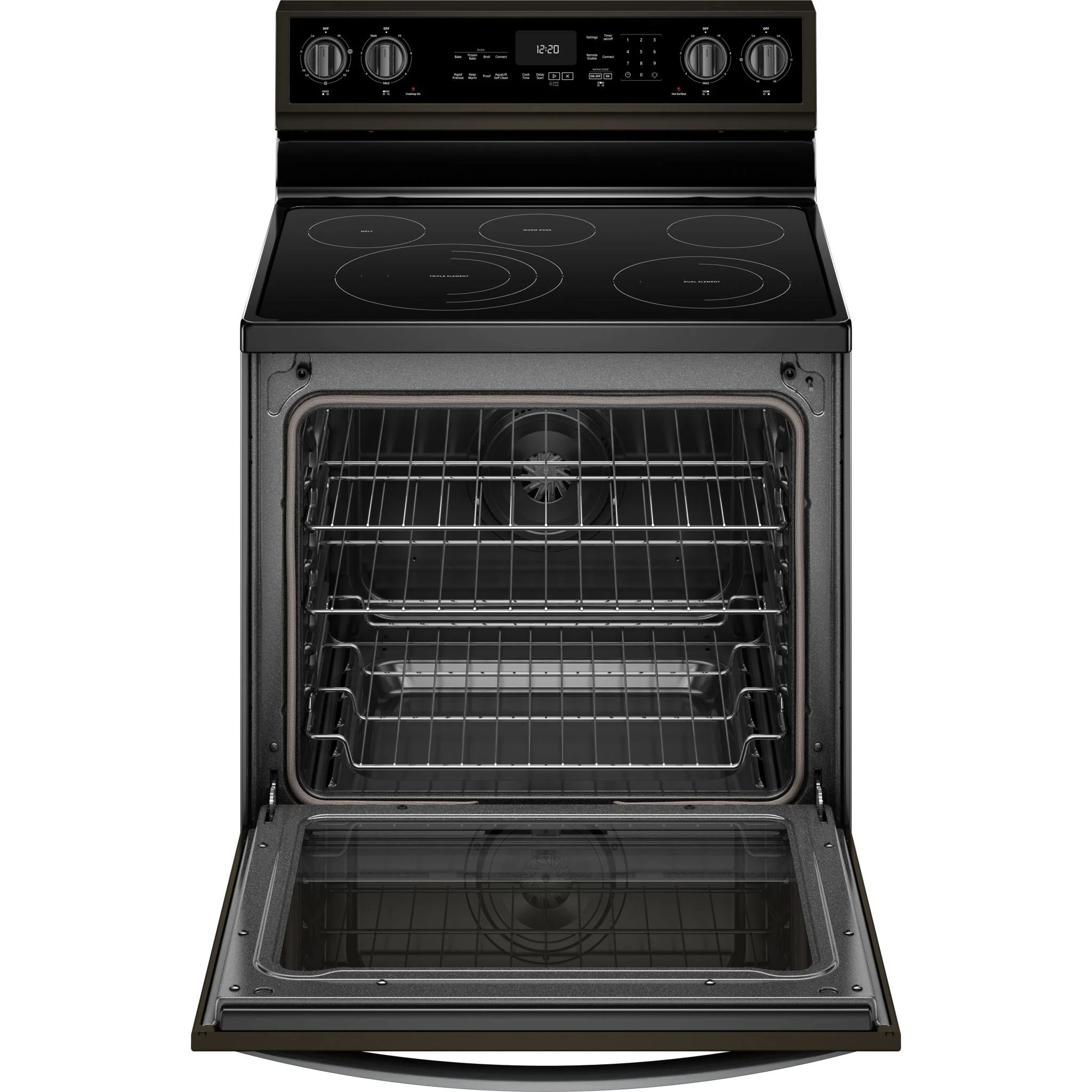 Whirlpool 6.4 cu. ft. Smart Freestanding Electric Range with Frozen Bake Technology (YWFE975H0HV) - Image 3