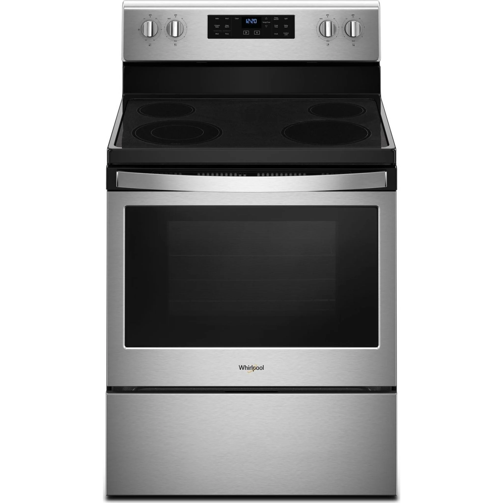 Whirlpool 5.3 cu. ft. guided Electric Freestanding Range with True Convection Cooking (YWFE521S0HS) - Image 3