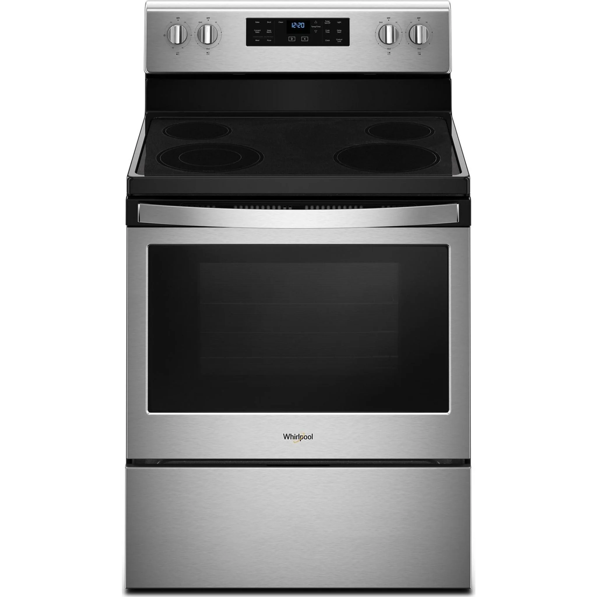 Whirlpool 5.3 cu. ft. guided Electric Freestanding Range with True Convection Cooking (YWFE521S0HS) - Image 6