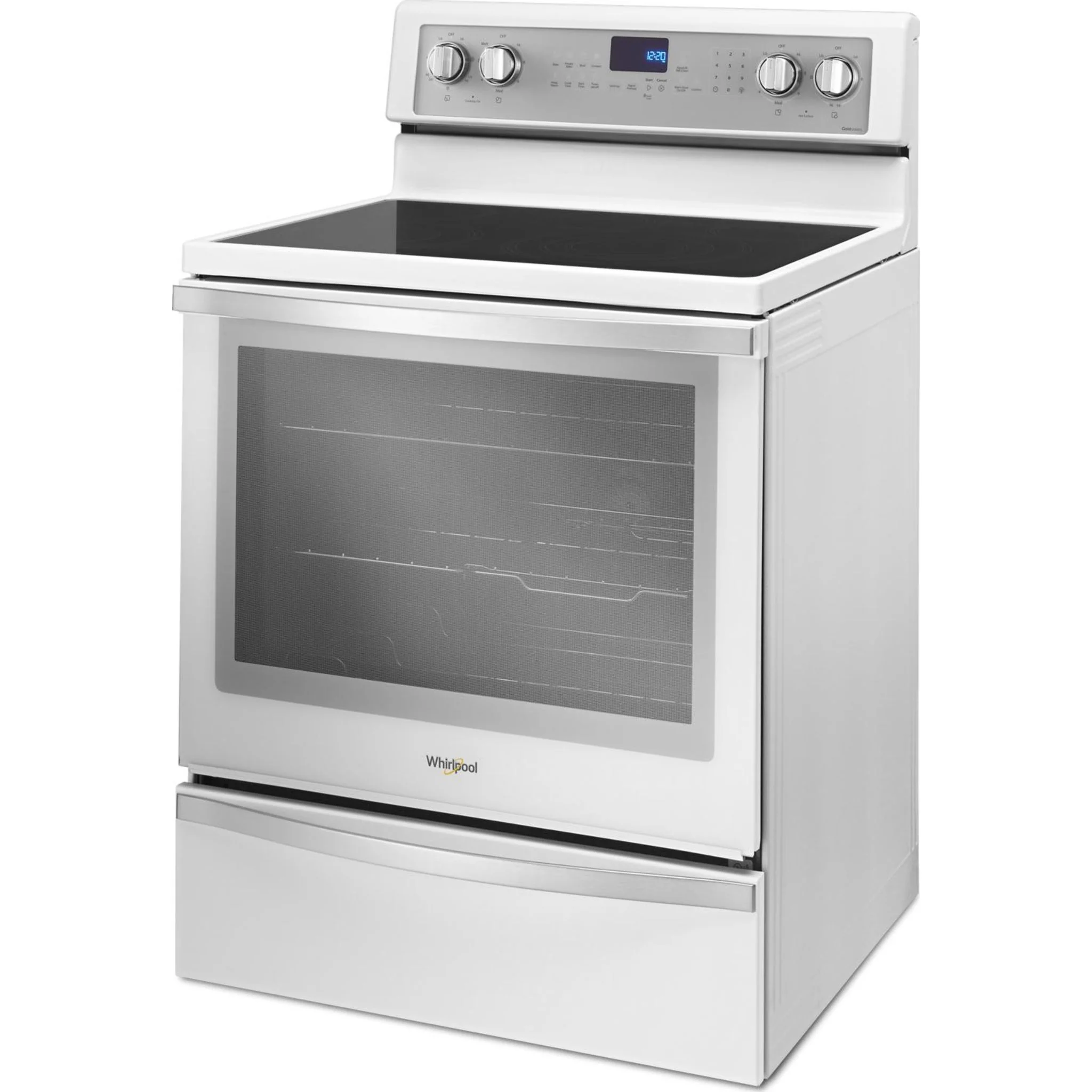 Whirlpool  6.4 cu.ft. Freestanding Electric Range with True Convection - White Ice (YWFE745H0FH) - Image 16