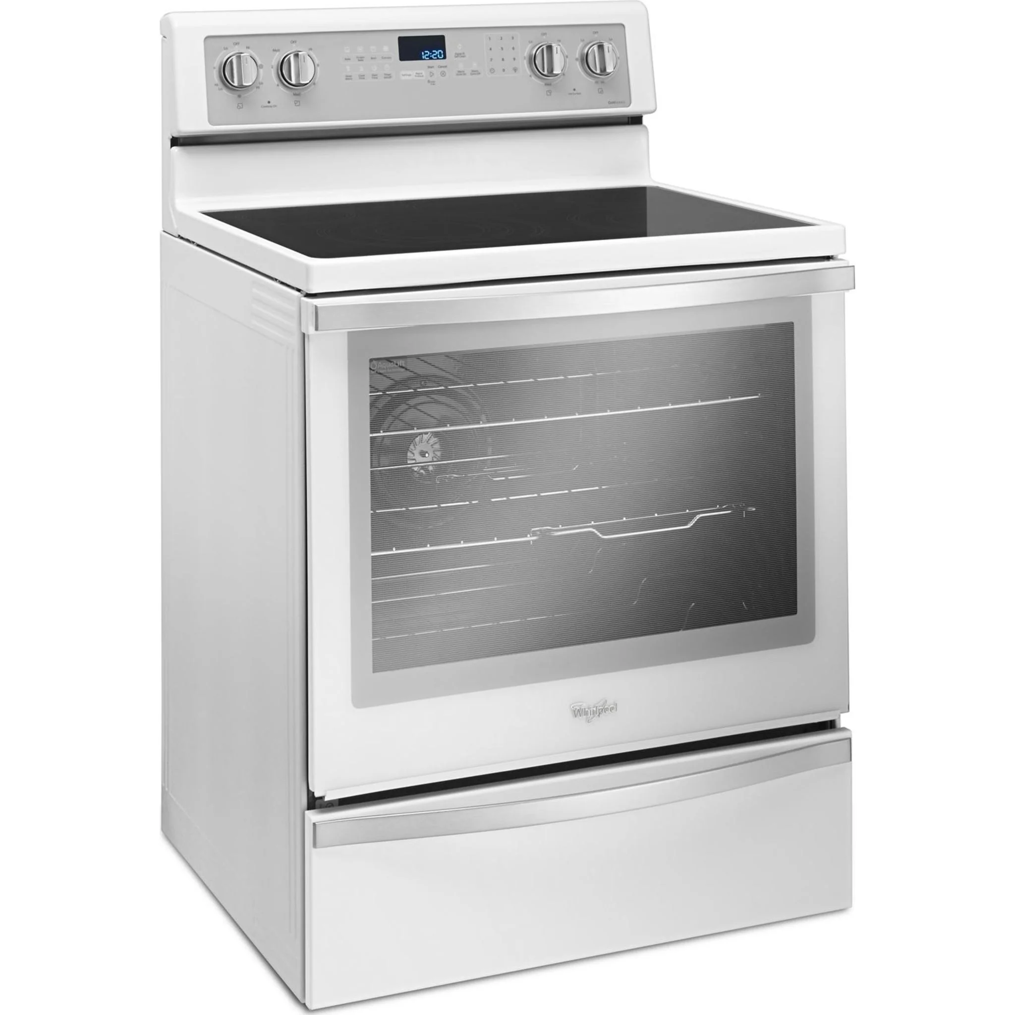 Whirlpool  6.4 cu.ft. Freestanding Electric Range with True Convection - White Ice (YWFE745H0FH) - Image 27