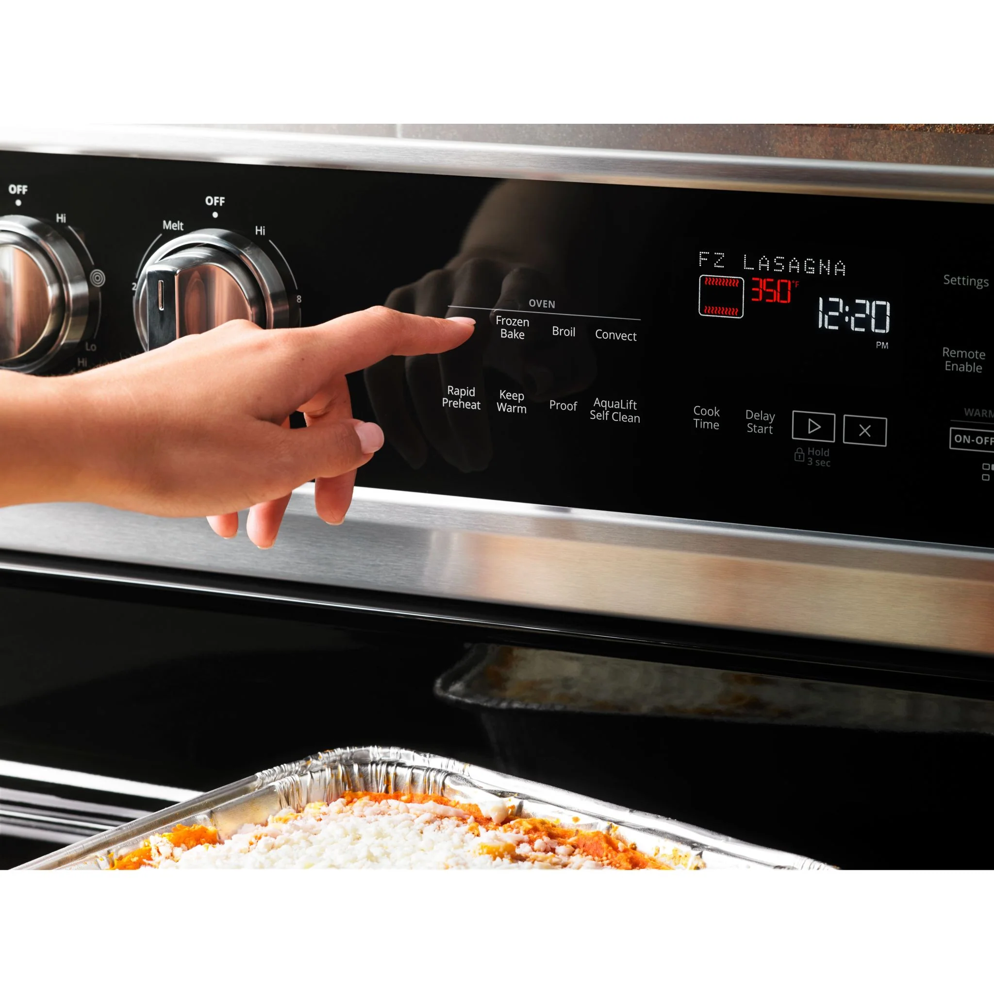Whirlpool 6.4 cu. ft. Smart Freestanding Electric Range with Frozen Bake Technology (YWFE975H0HZ) - Image 6