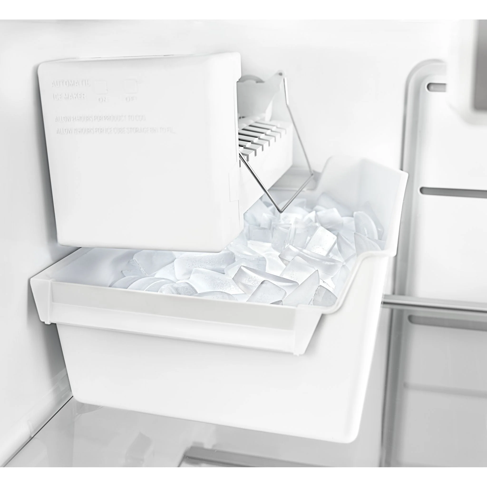 Whirlpool 18 cu. ft. SideKicksAll-Freezer with Fast Freeze -Monochromatic Stainless Steel (WSZ57L18DM) - Image 4