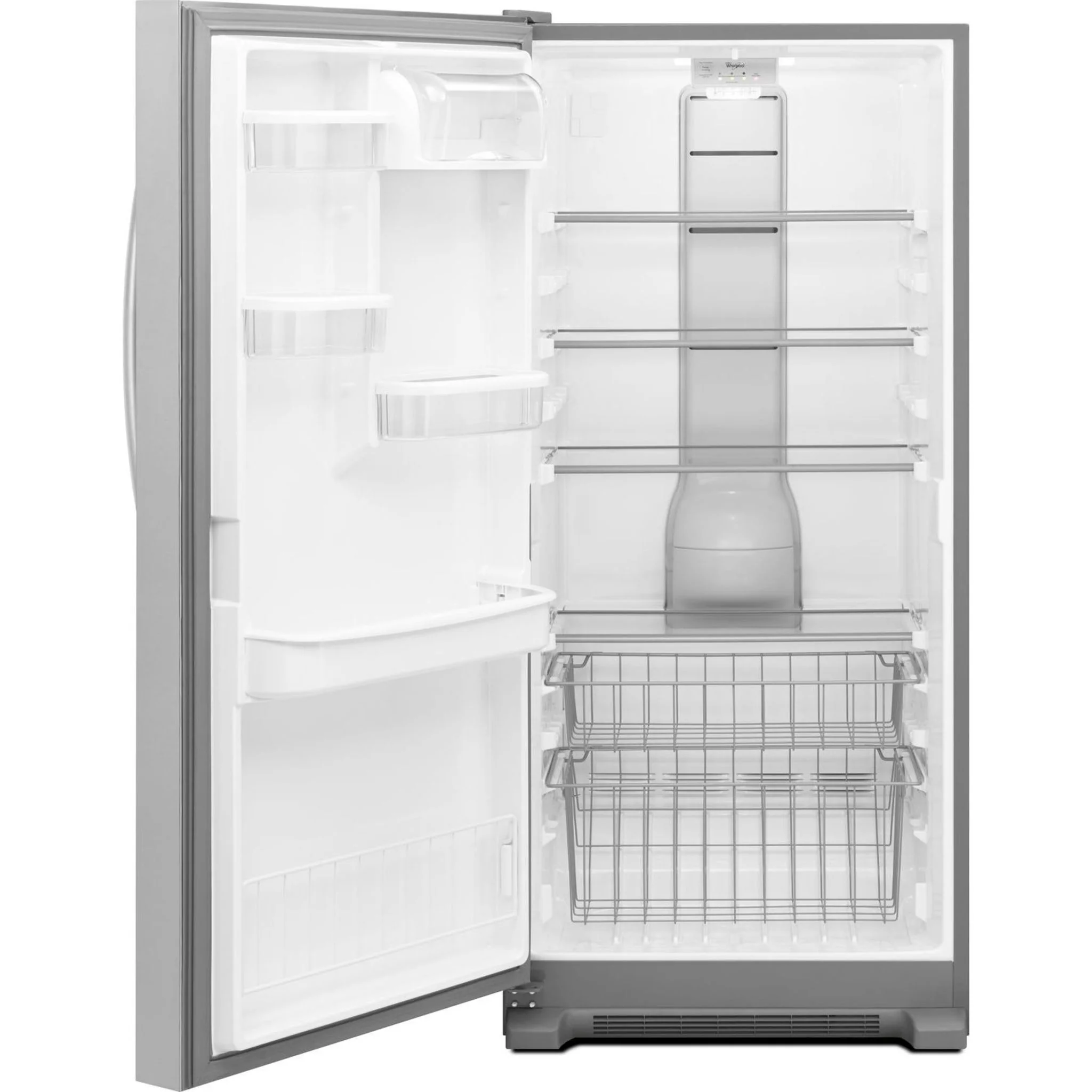 Whirlpool 18 cu. ft. SideKicksAll-Freezer with Fast Freeze -Monochromatic Stainless Steel (WSZ57L18DM) - Image 9