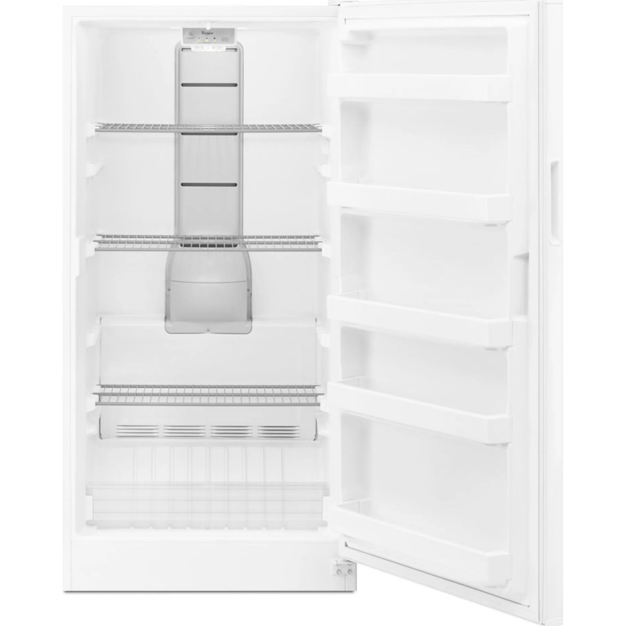 Whirlpool 16 cu. ft. Upright Freezer with Electronic Temperature Controls -White (WZF34X16DW) - Image 3