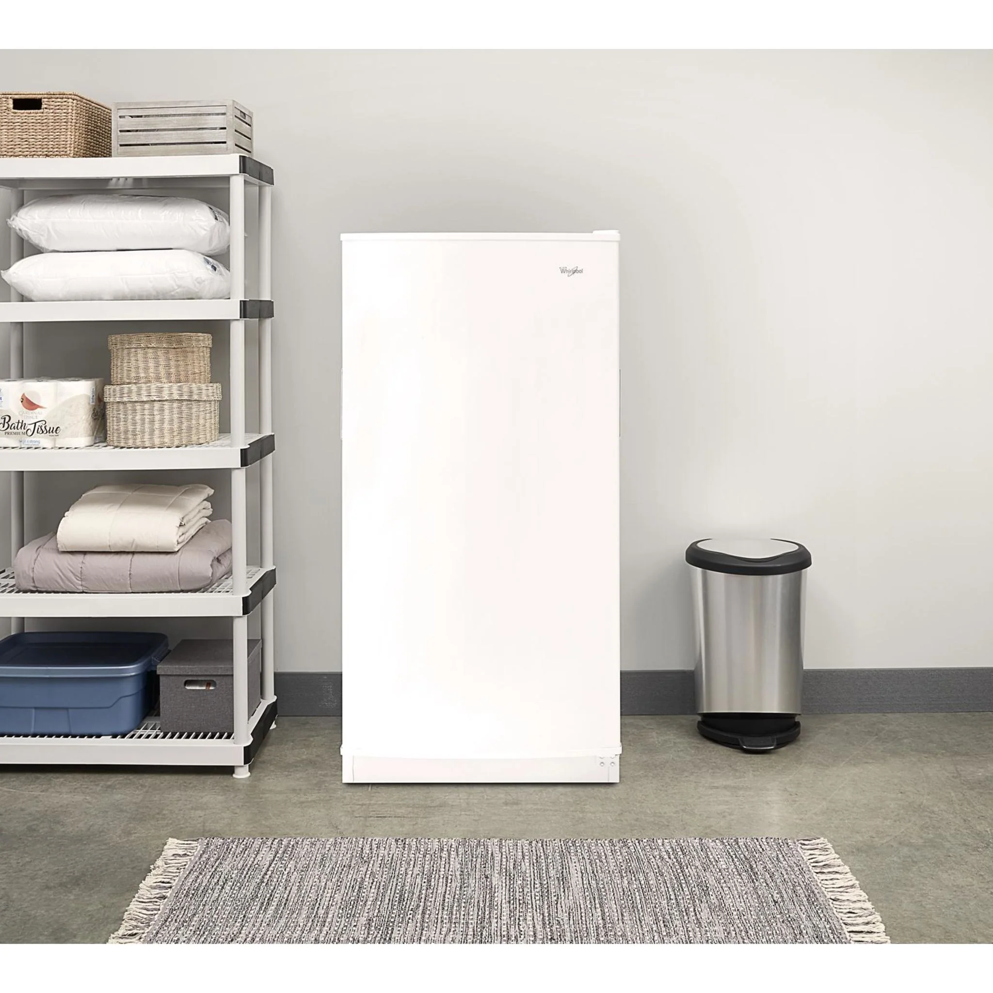 Whirlpool 16 cu. ft. Upright Freezer with Electronic Temperature Controls -White (WZF34X16DW) - Image 6