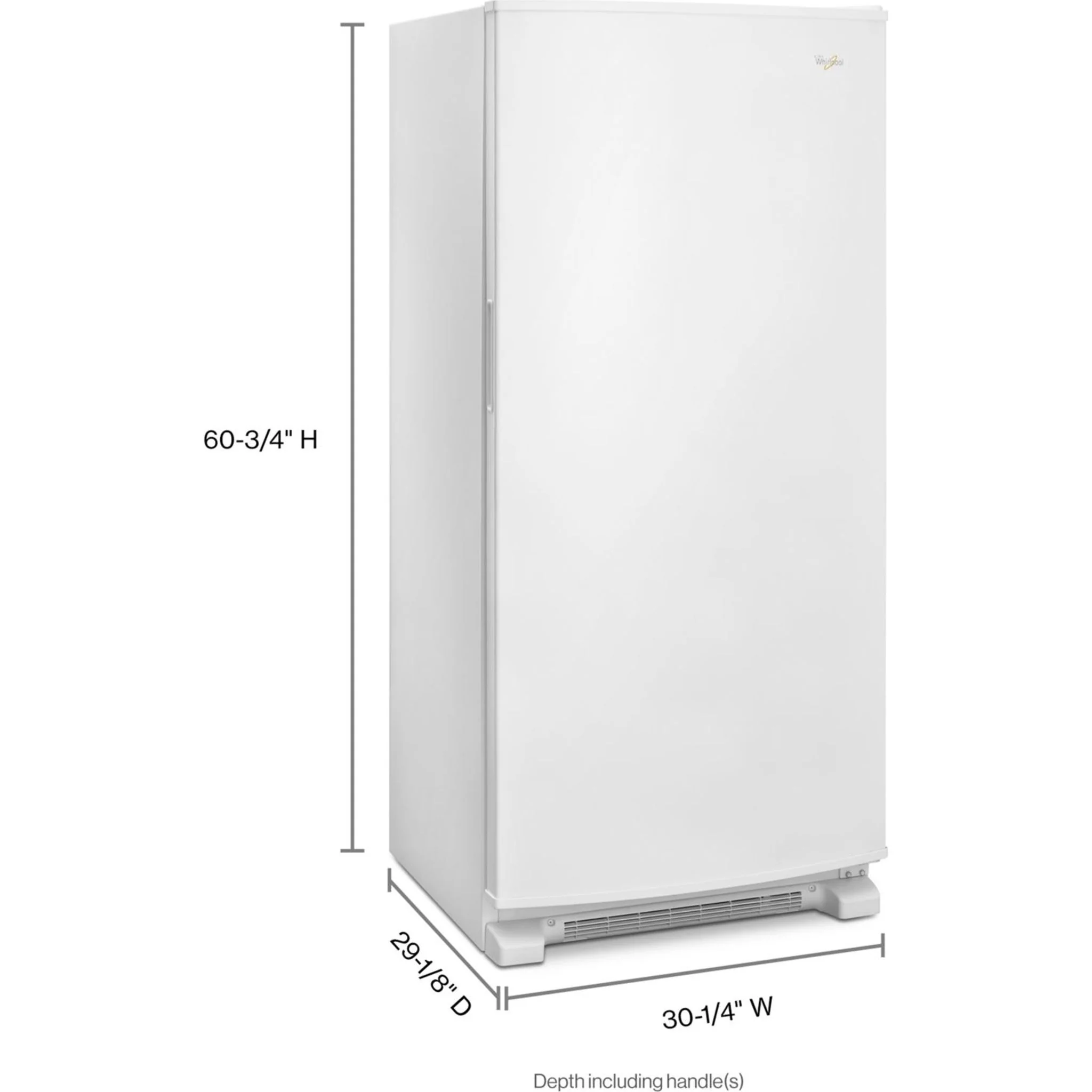 Whirlpool 18 cu. ft. Upright Freezer with Adjustable Wire Shelves -White (WZF34X18DW) - Image 11