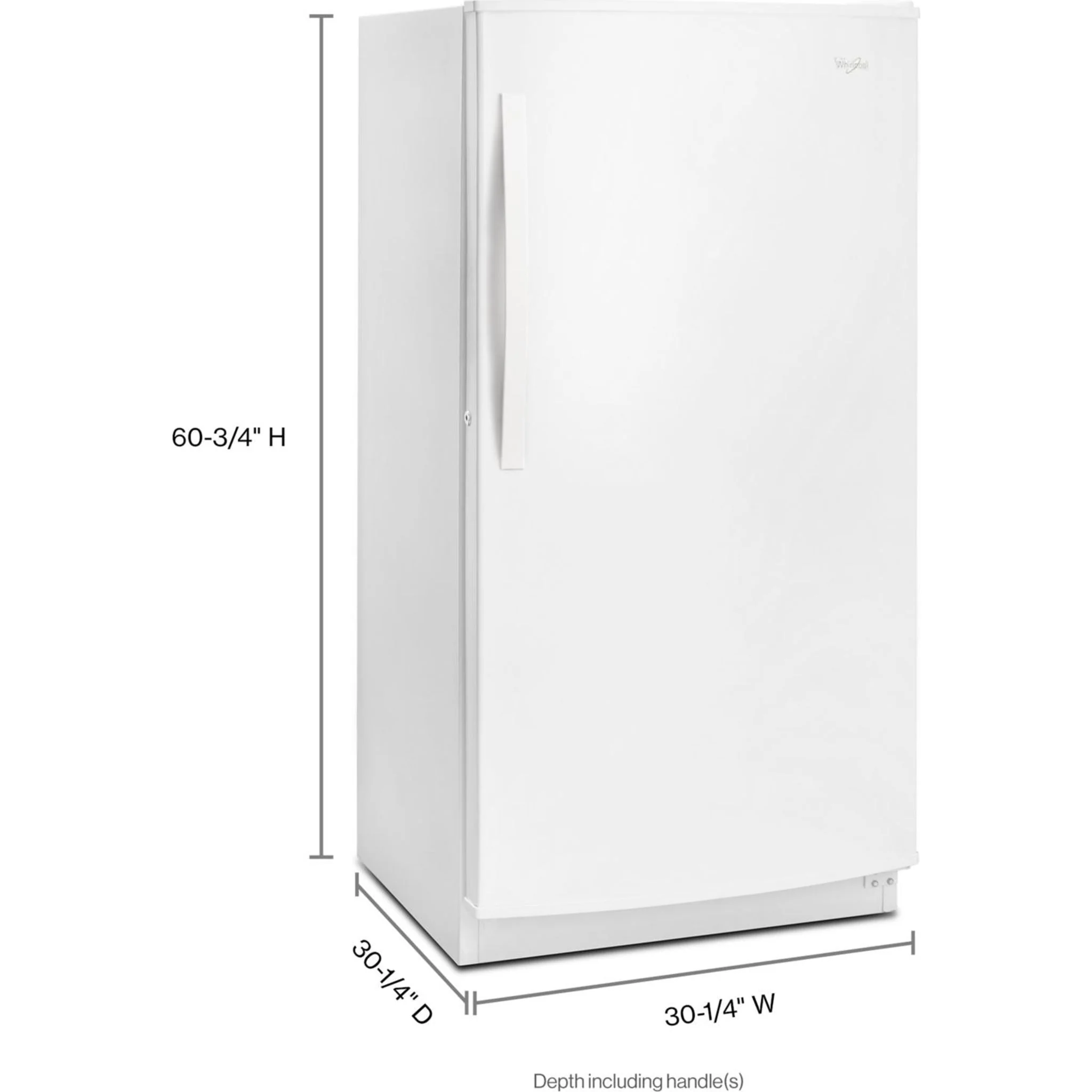 Whirlpool 16 cu. ft. Upright Freezer with Frost-Free Defrost -White (WZF57R16FW) - Image 10