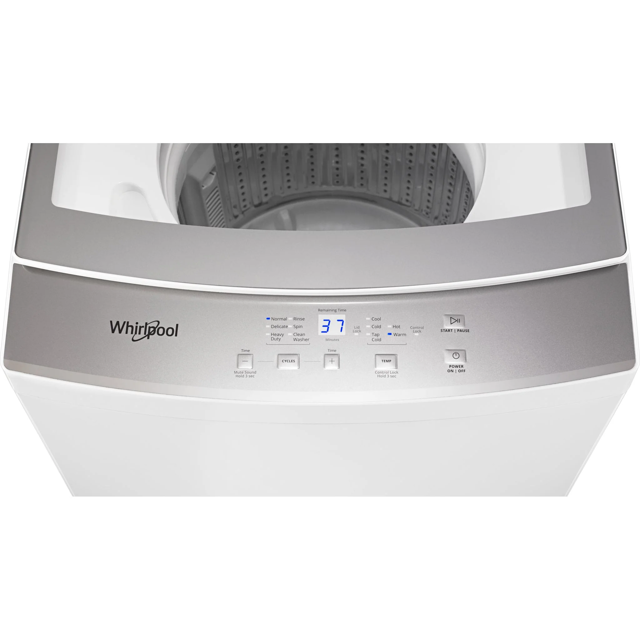 Whirlpool 1.8 cu.ft I.E.C. Electric Stacked Laundry Center 6 Wash cycles and AutoDryâ„¢ -White (YWET4024HW) - Image 5