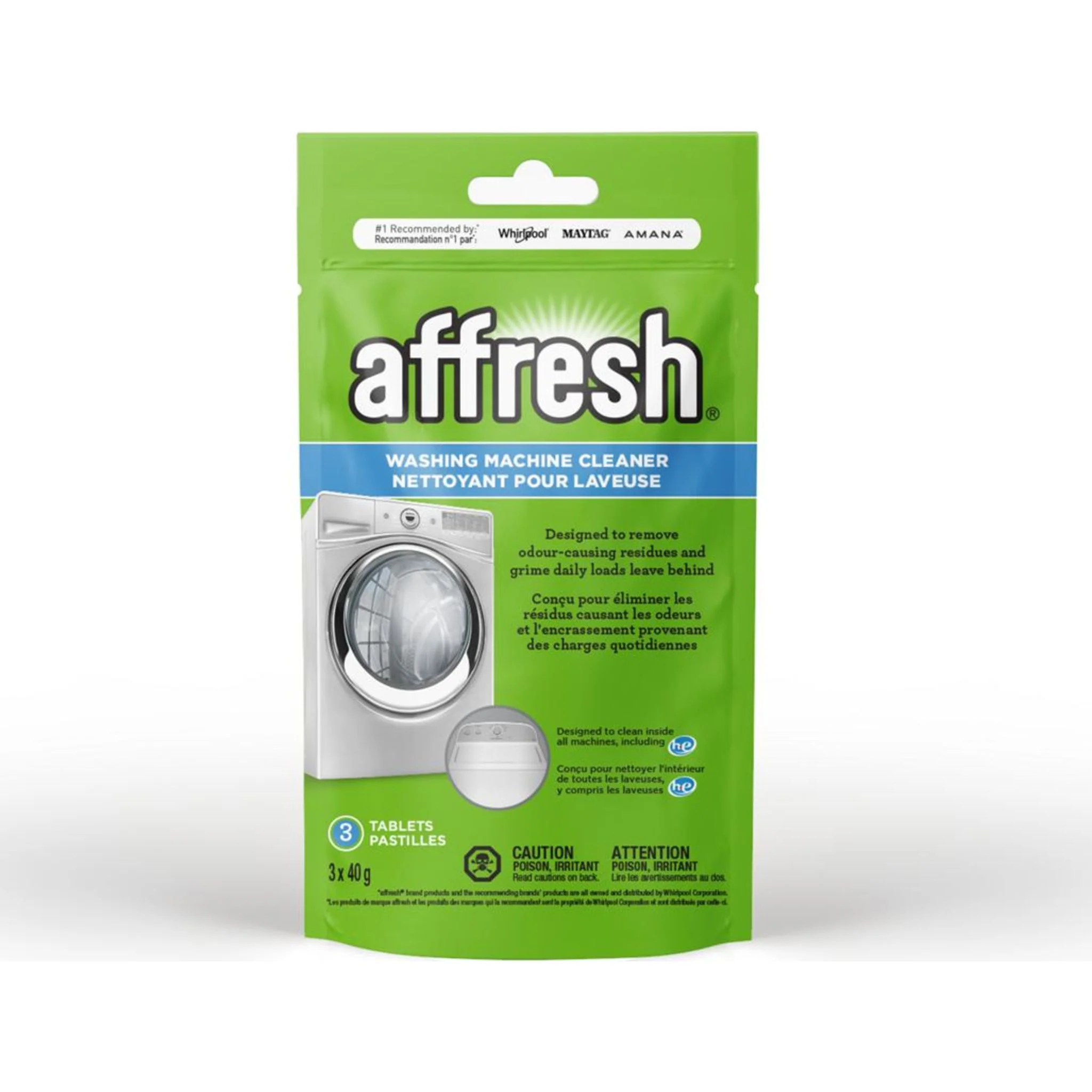 Whirlpool Affresh Washing Machine Cleaner - 3 count -White (W10135699B) - Image 4
