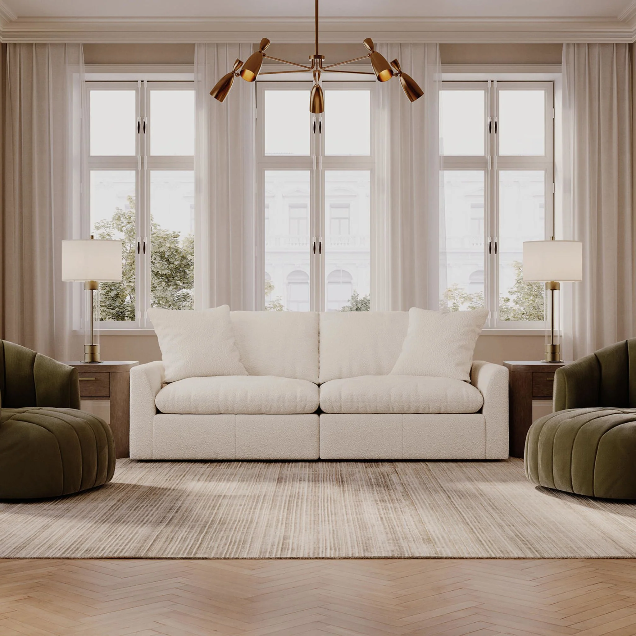 Whitehaven-Exclusive 2 Piece Modular Sectional - Image 14