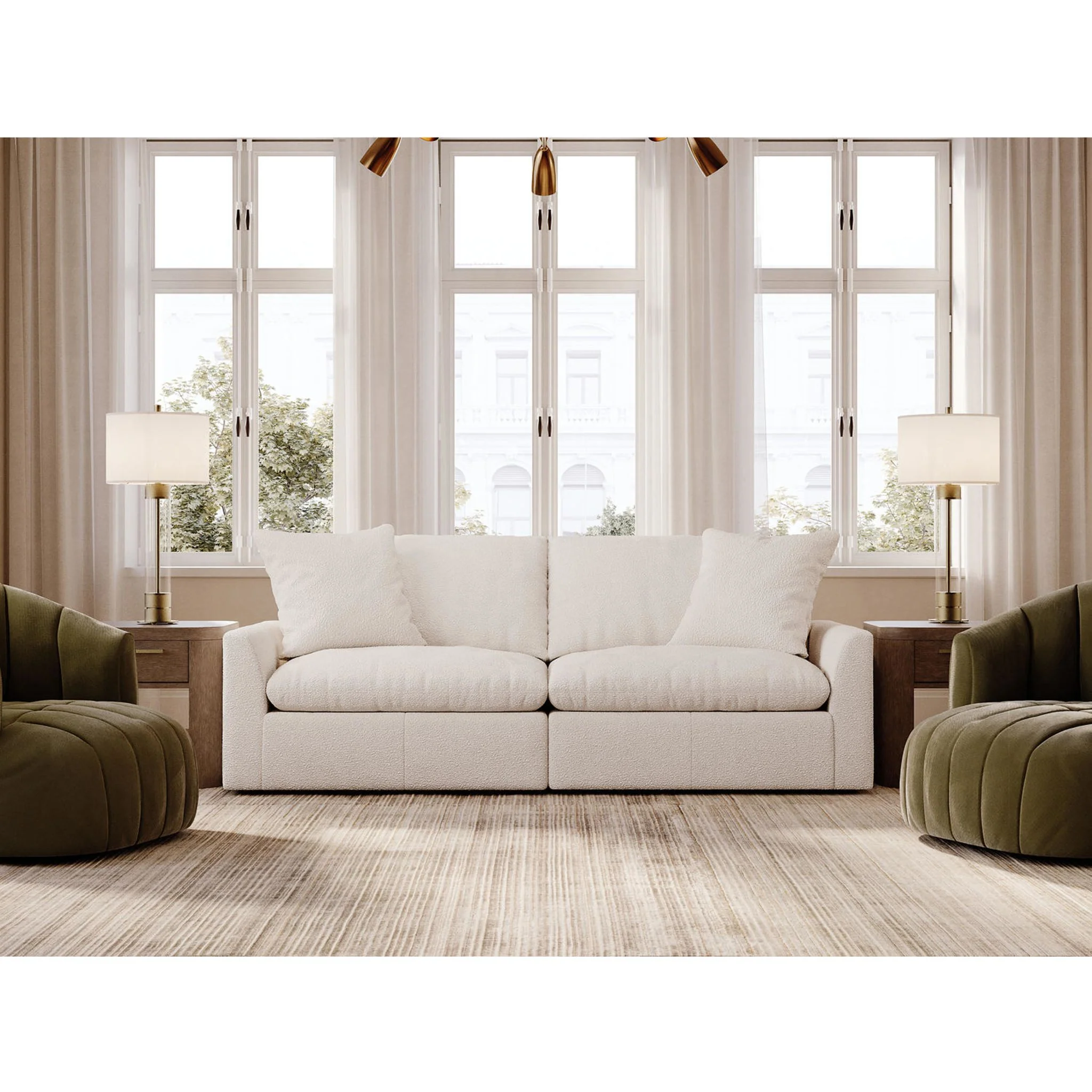 Whitehaven-Exclusive 2 Piece Modular Sectional - Image 9