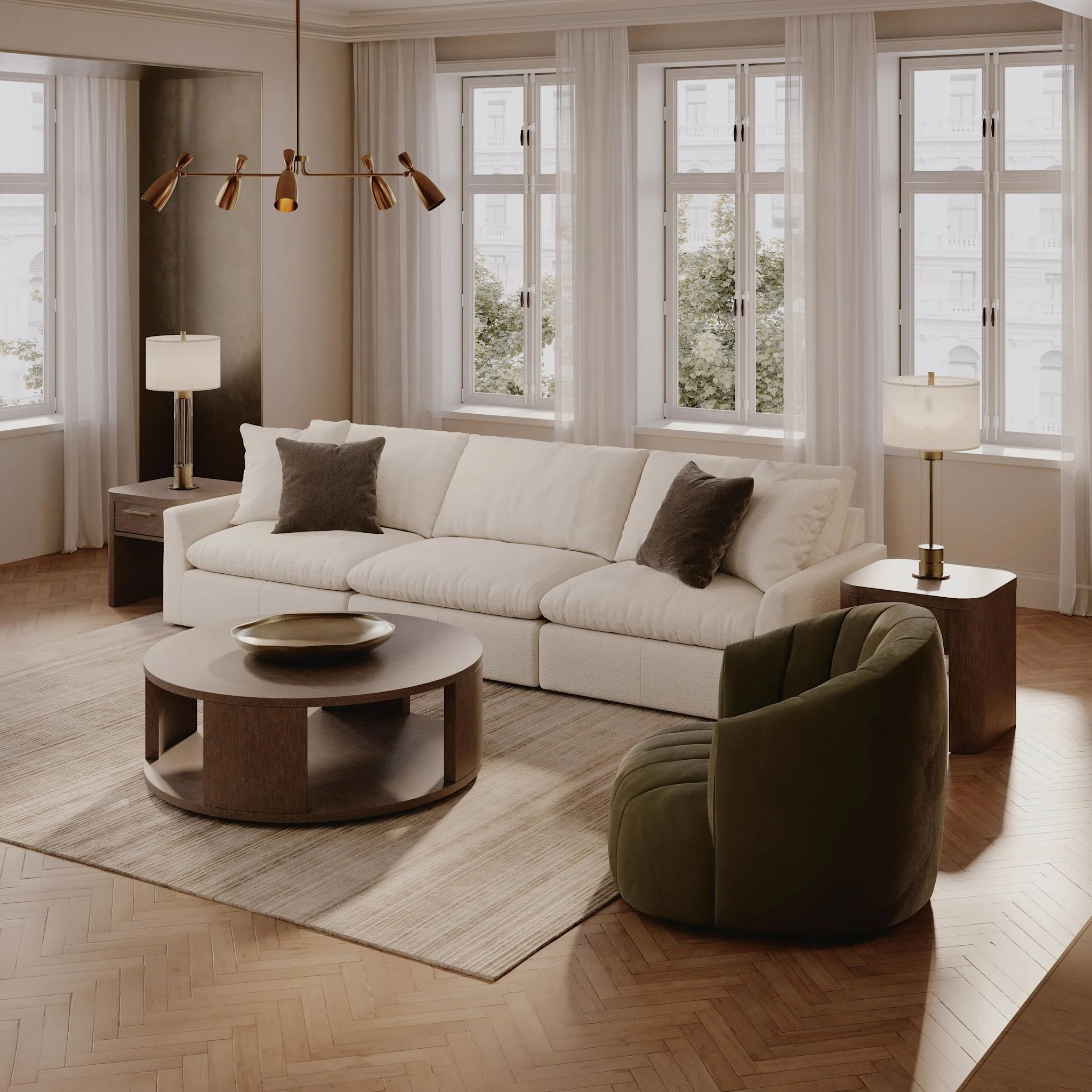 Whitehaven-Exclusive 3 Piece Modular Sectional - Image 16