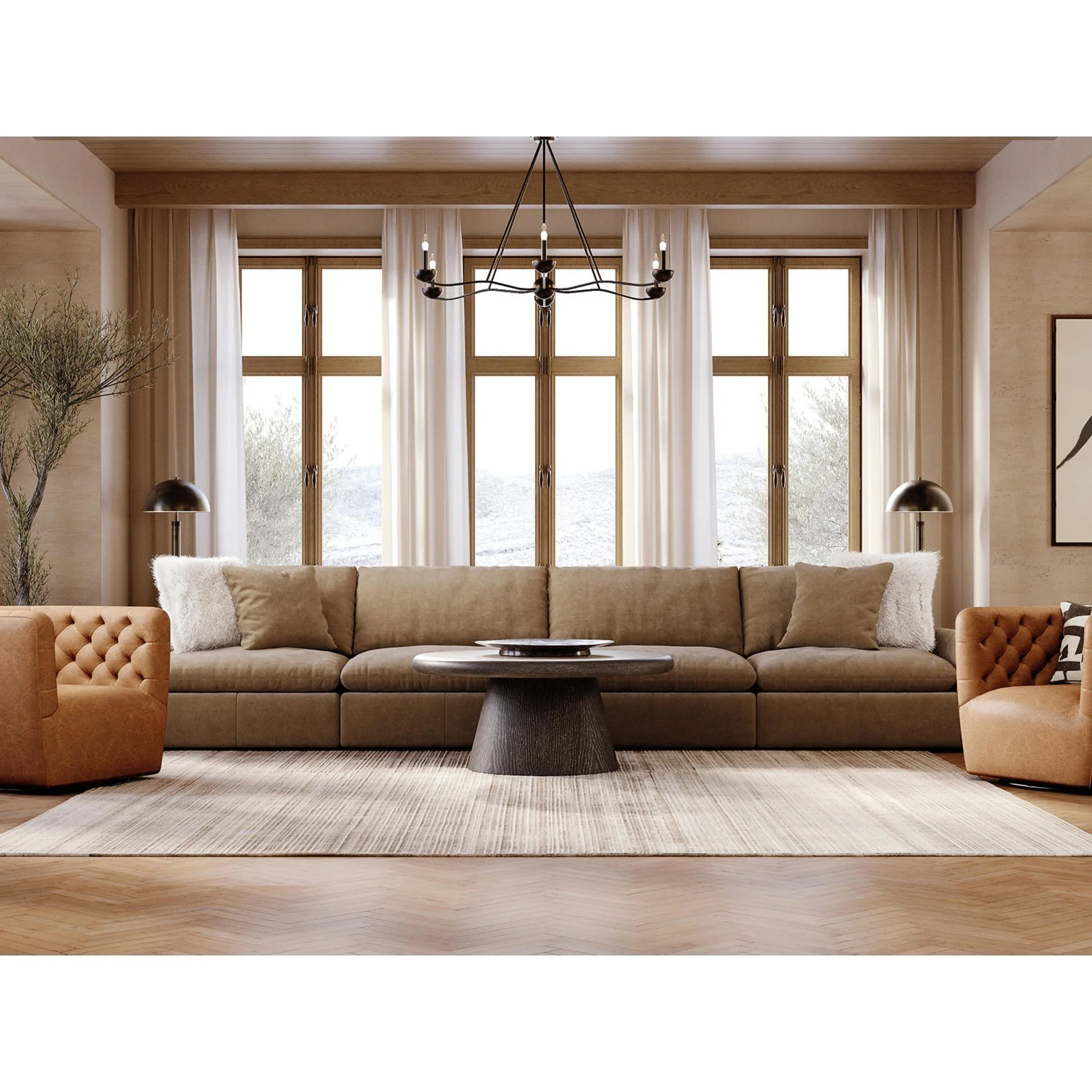 Whitehaven-Exclusive 4 Piece Modular Sectional - Image 24