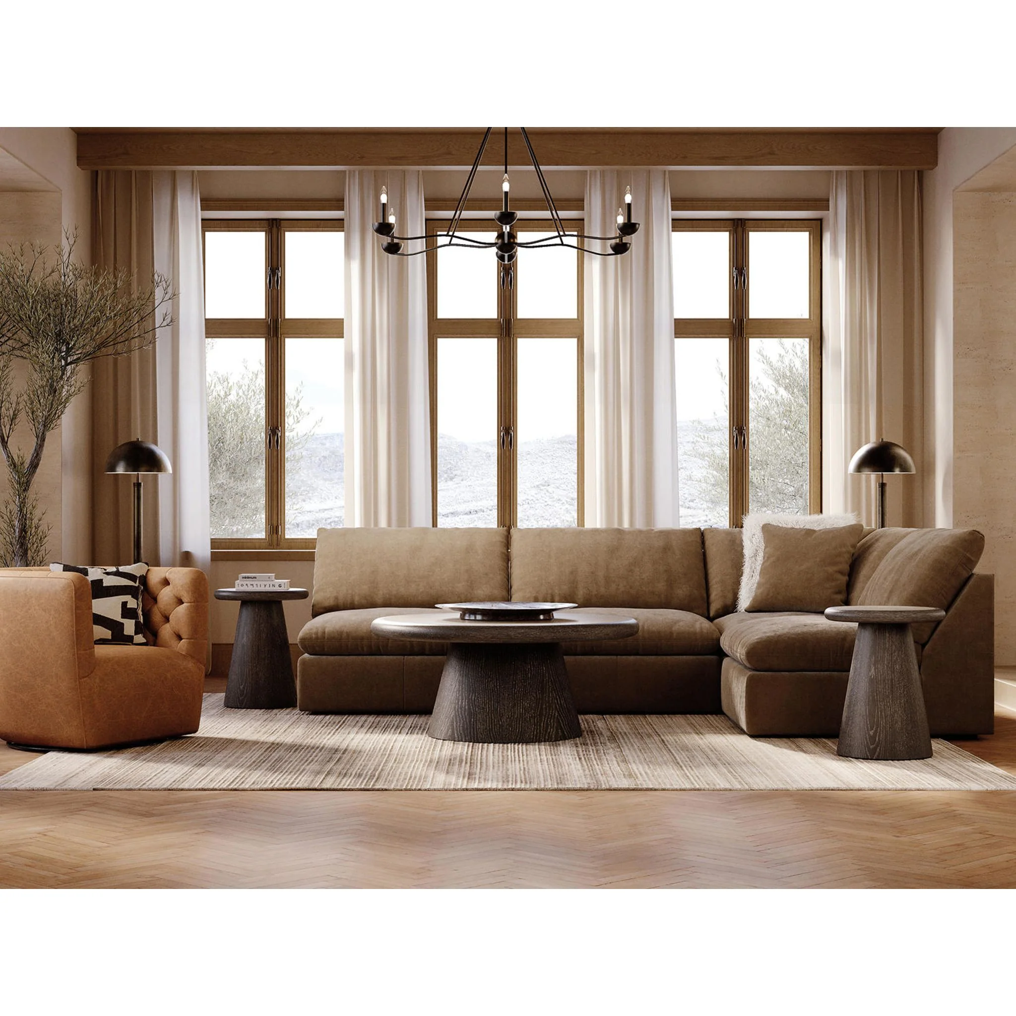 Whitehaven-Exclusive 4 Piece Modular Sectional - Image 23