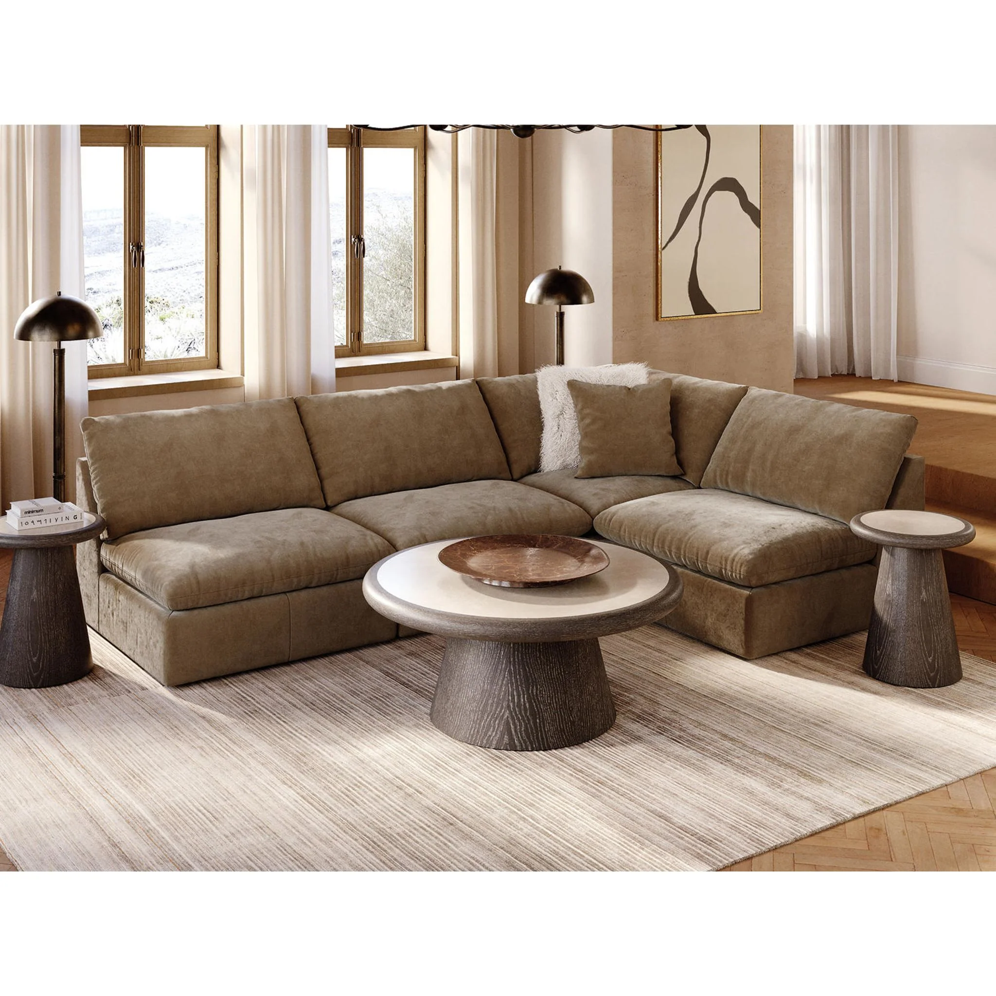 Whitehaven-Exclusive 4 Piece Modular Sectional - Image 36